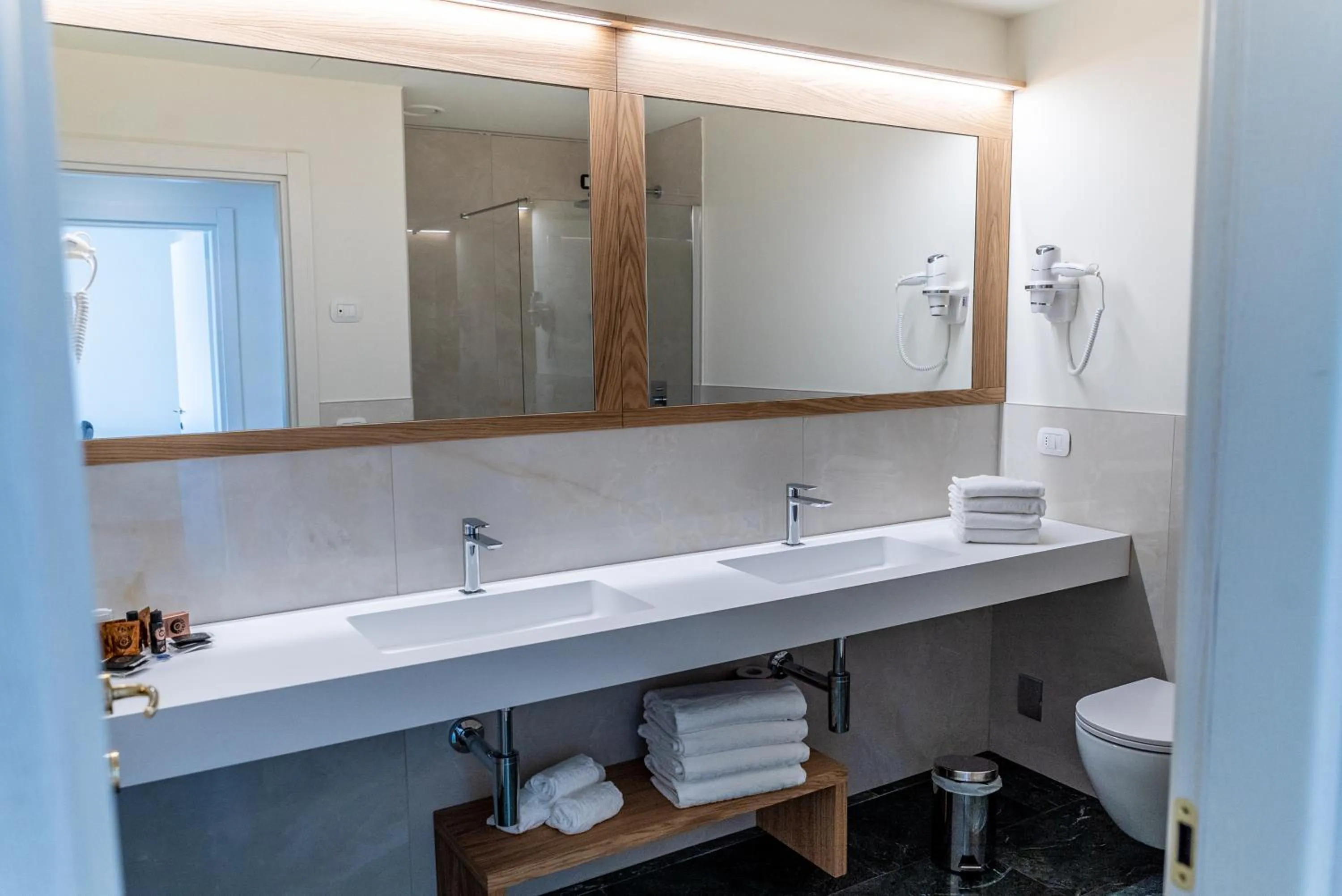 Bathroom in Cristallo Wellness Hotel