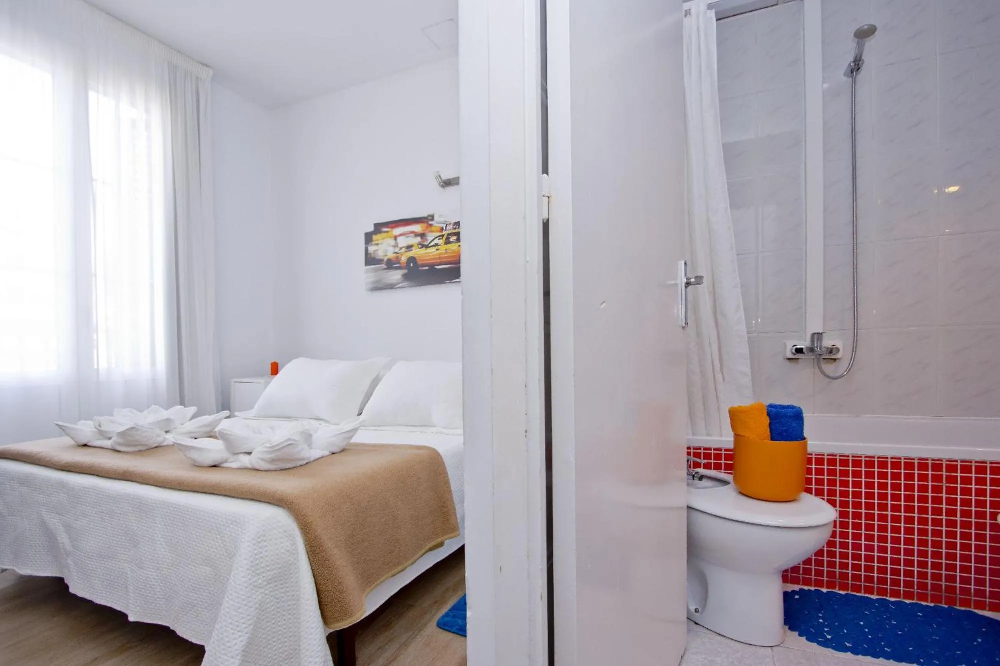 Bed in Barcelona City Hotel