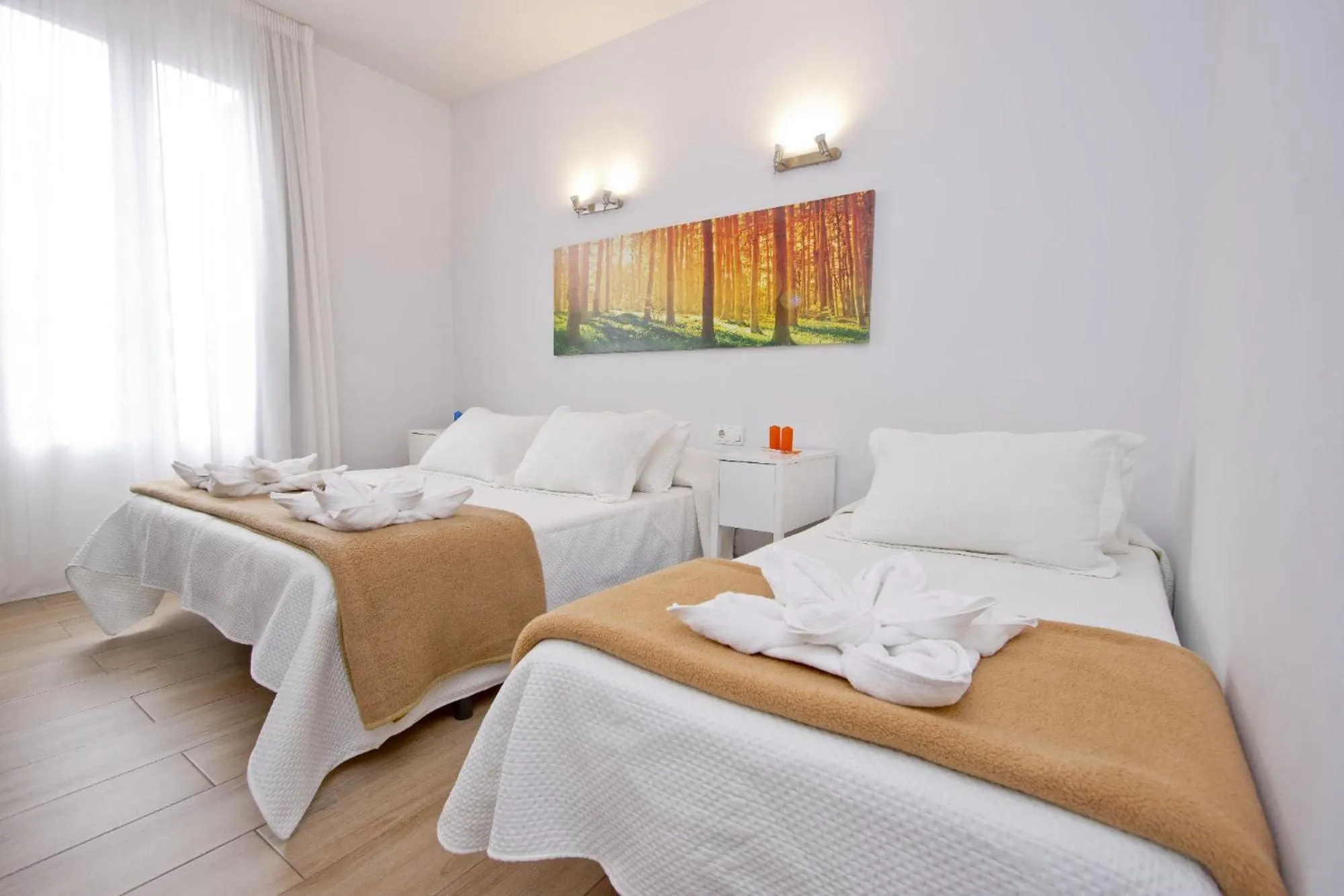 Bed in Barcelona City Hotel