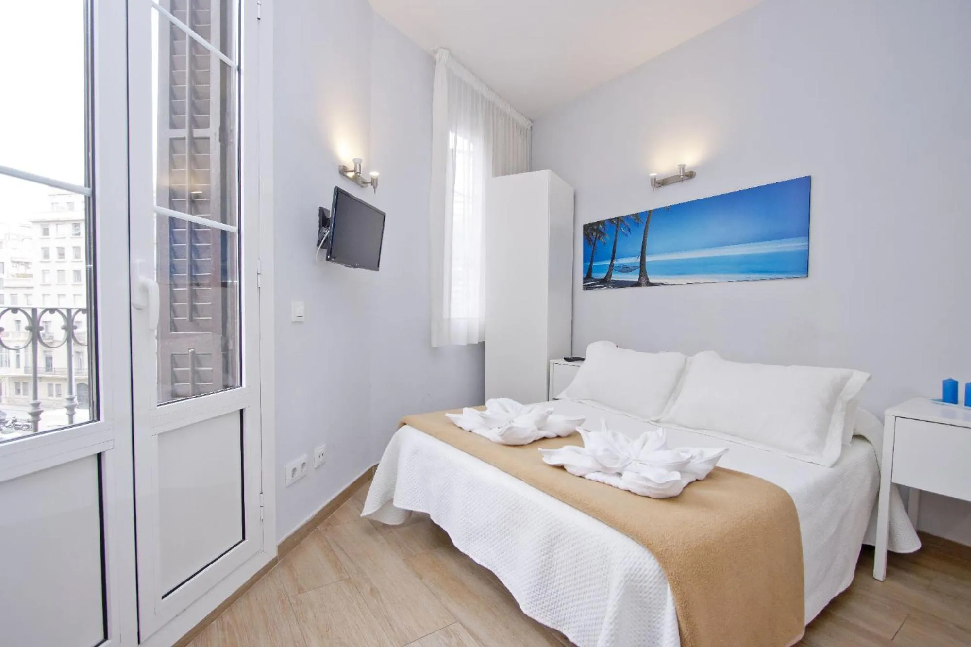 Bed in Barcelona City Hotel