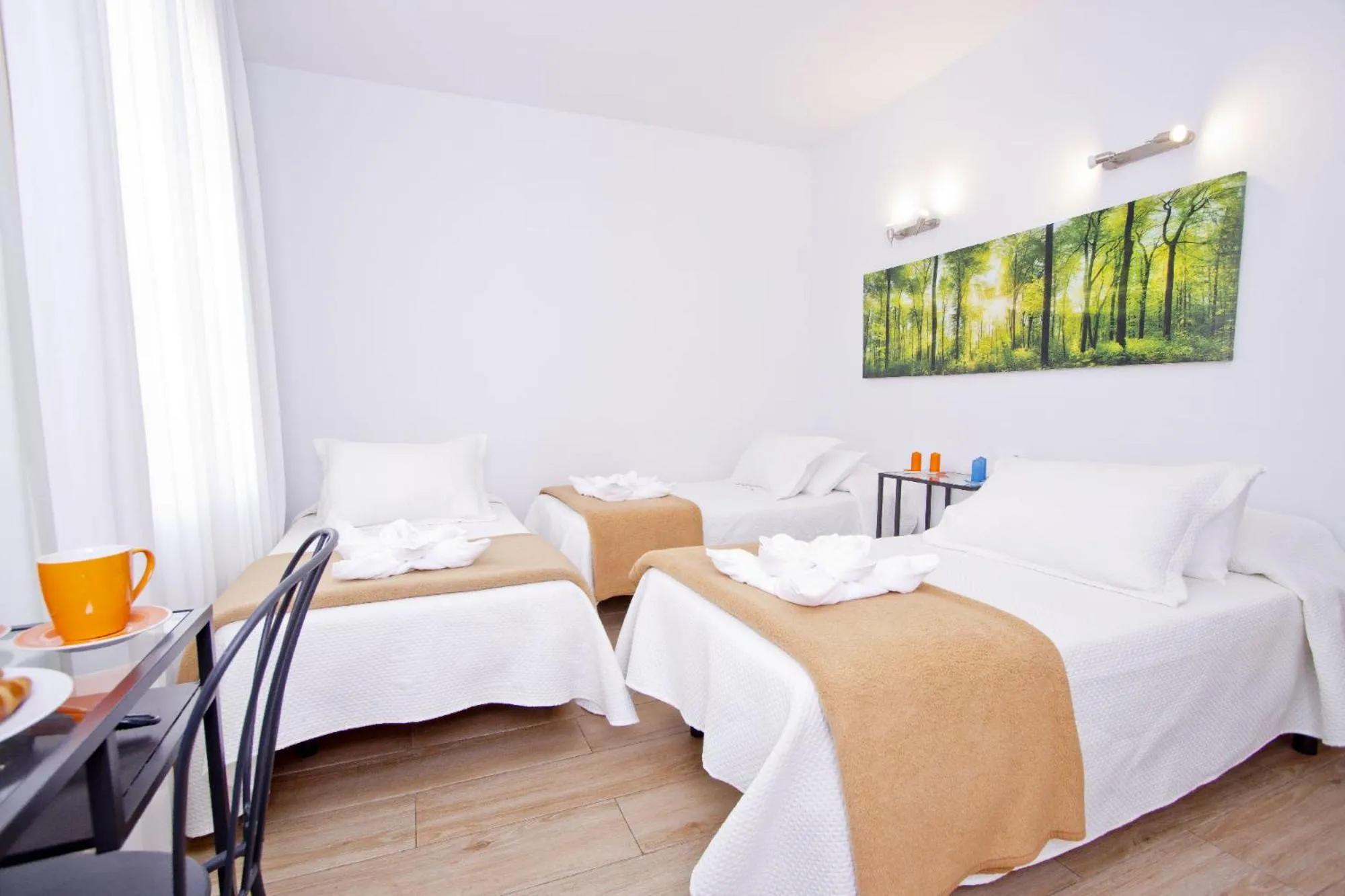 Bed in Barcelona City Hotel