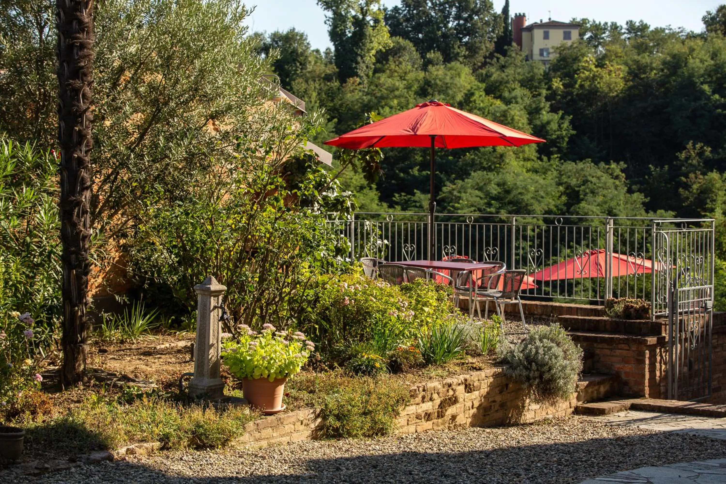 Garden in Villa Pesce, Mombaruzzo