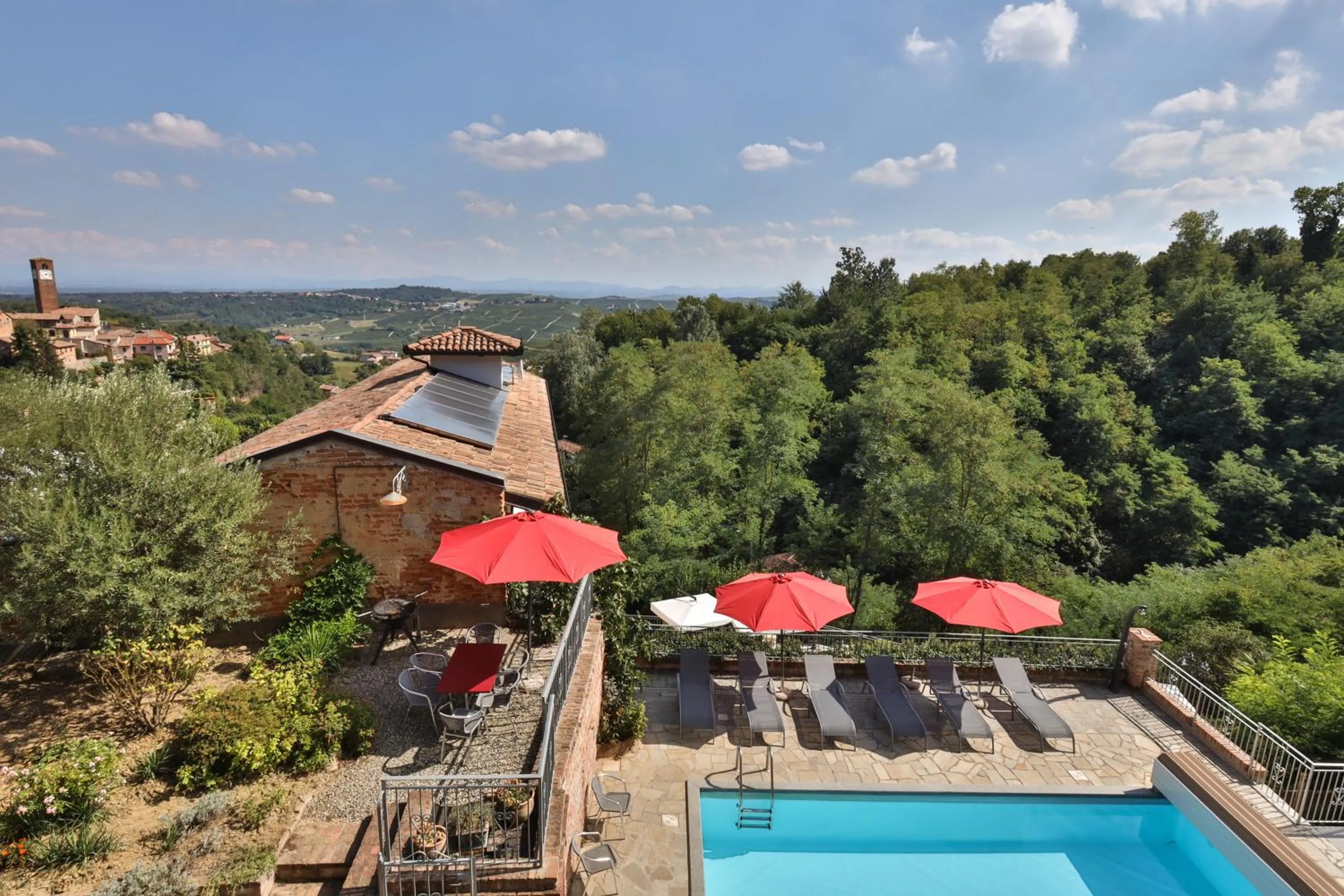 View (from property/room) in Villa Pesce, Mombaruzzo