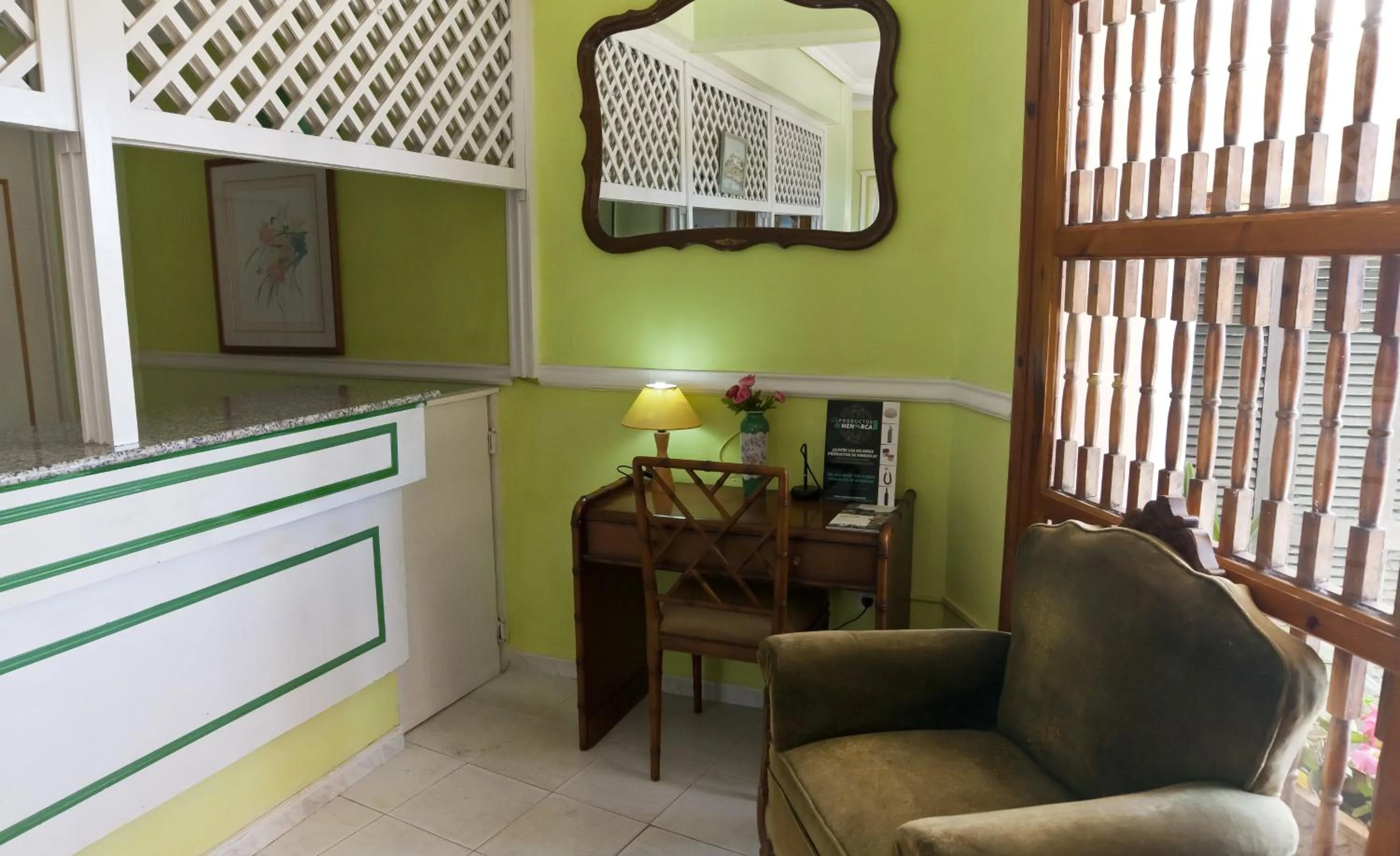 Decorative detail in Cala Bona y Mar Blava