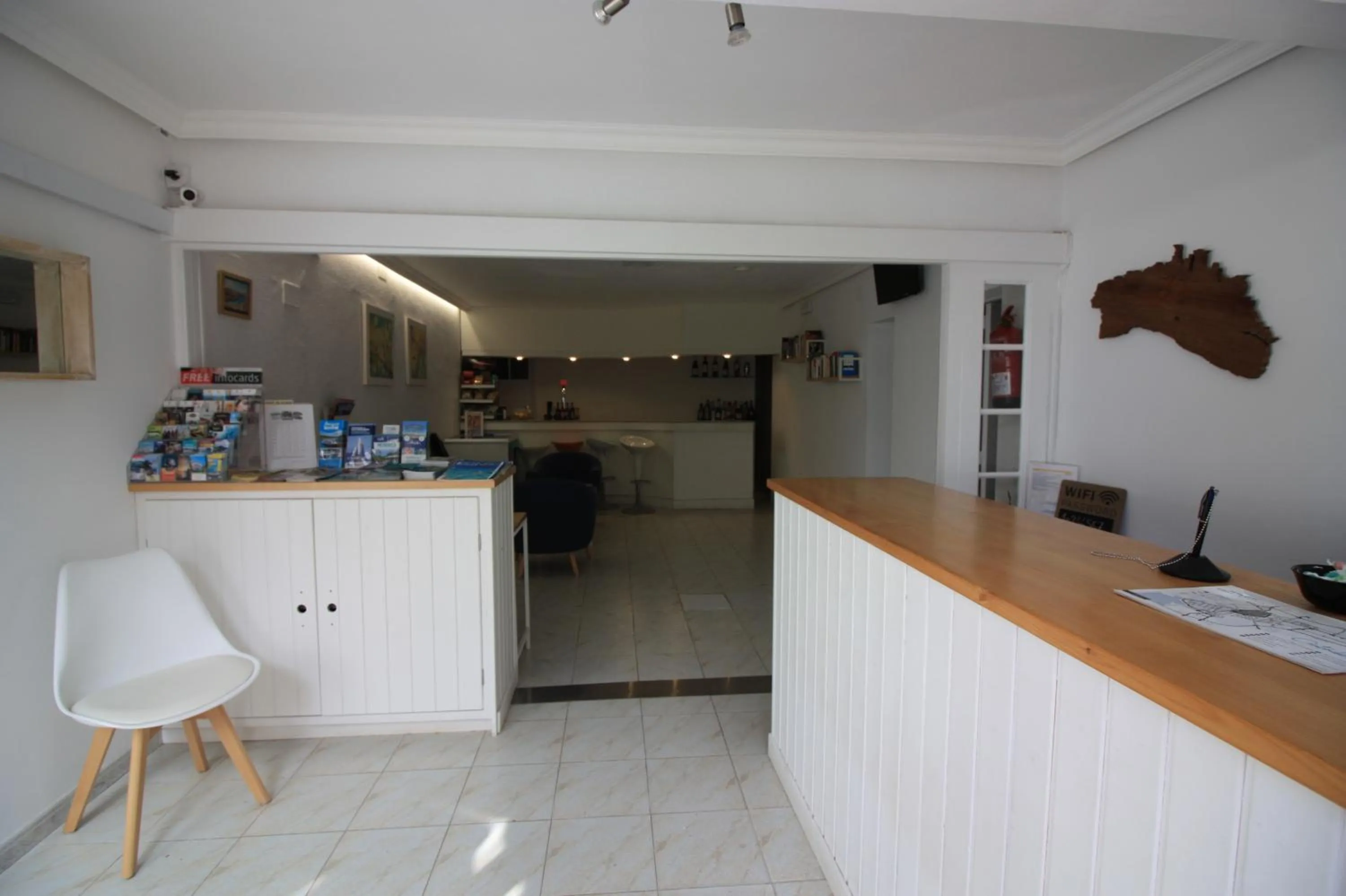 Lobby or reception in Cala Bona y Mar Blava