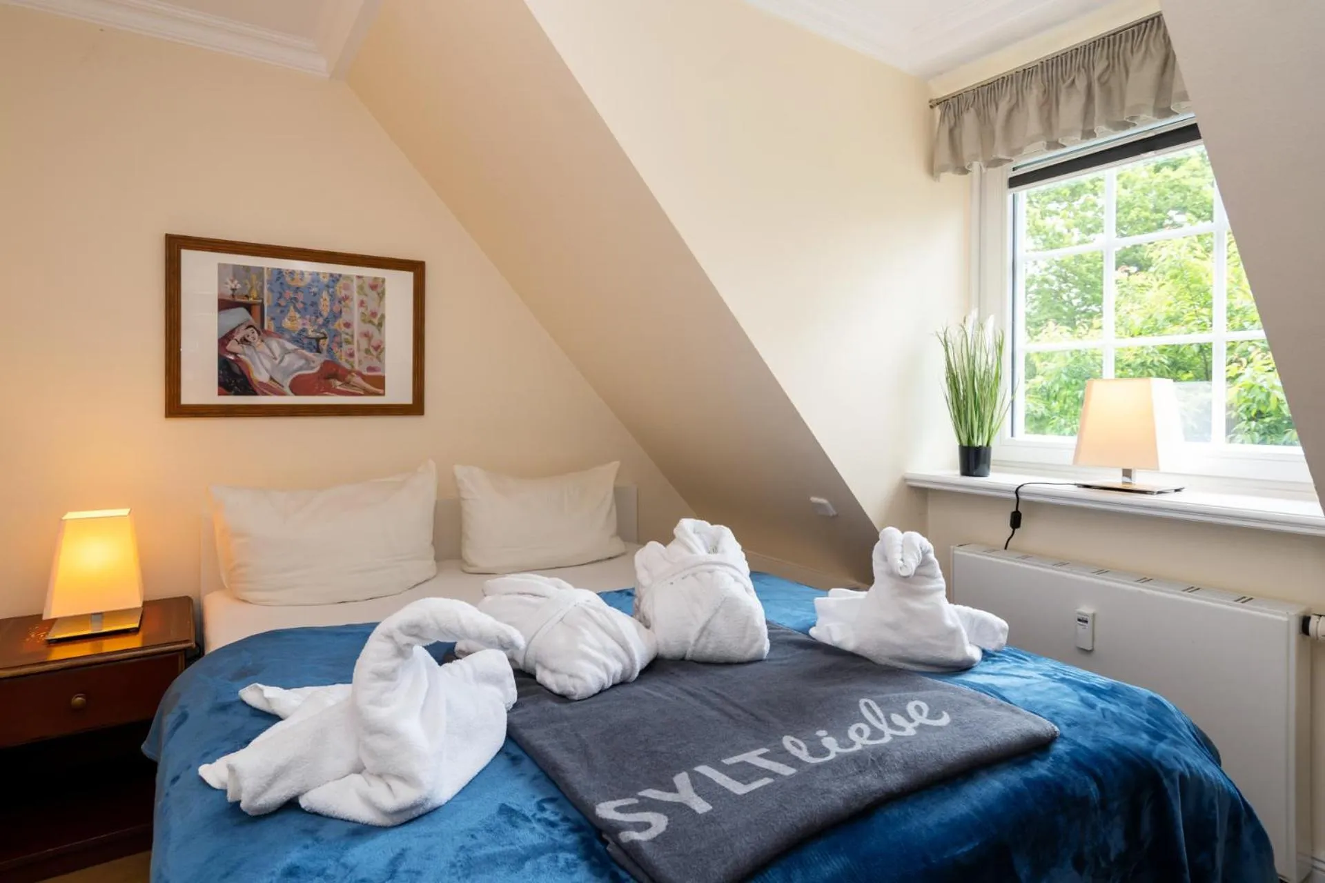 Bedroom, Bed in Hotel Parkresidenz Christian VIII