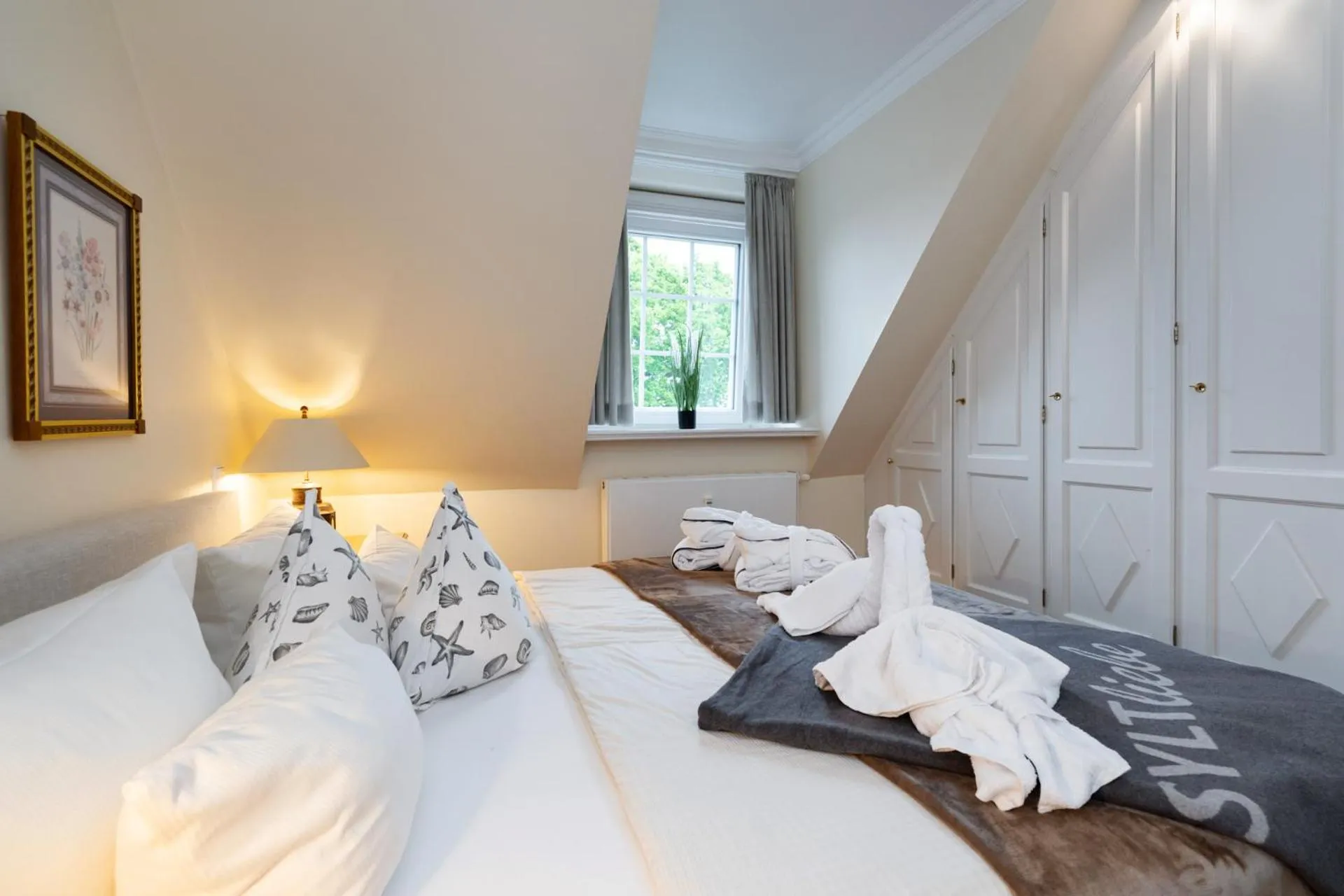 Bedroom, Bed in Hotel Parkresidenz Christian VIII