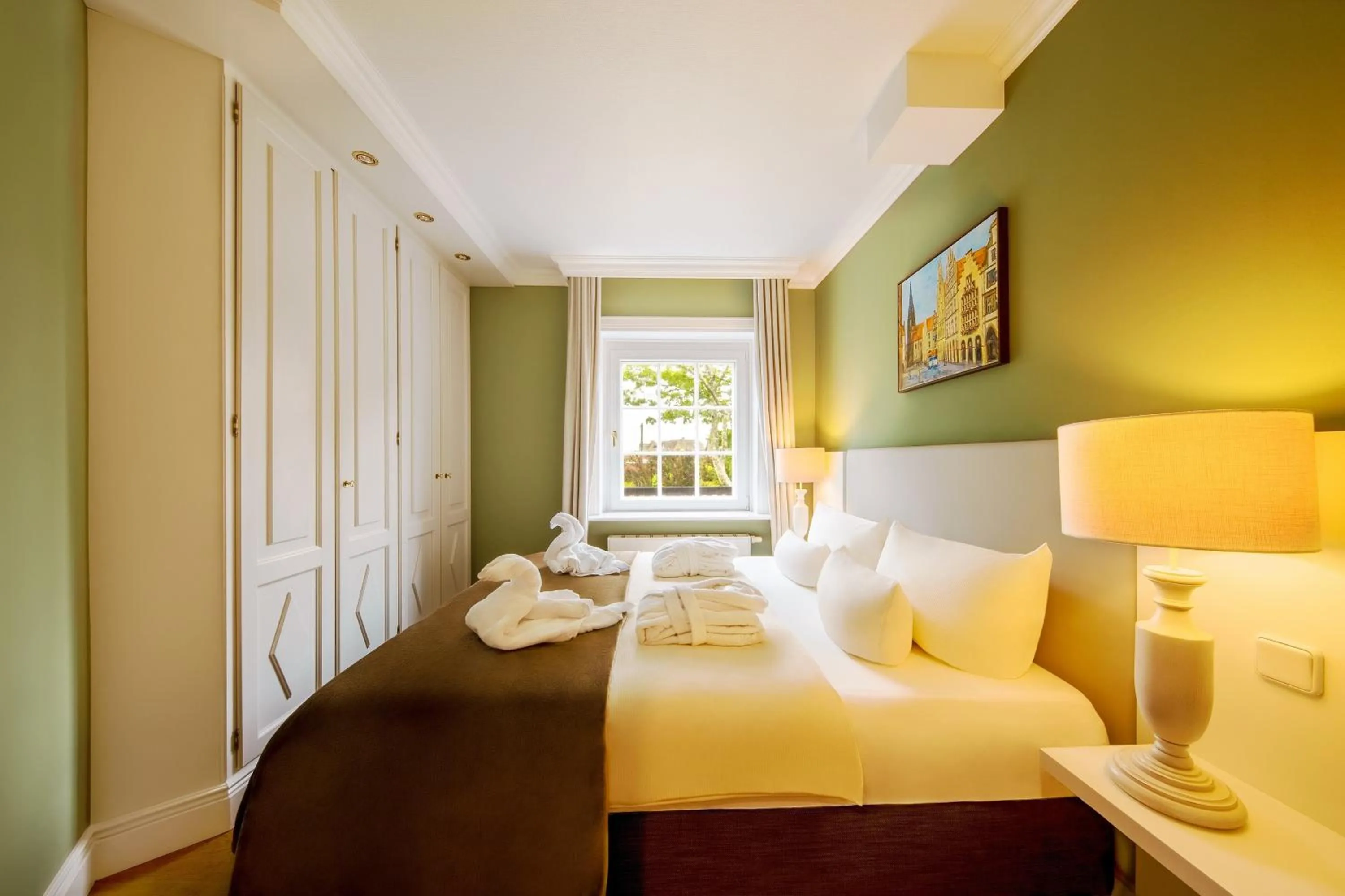 Bedroom, Bed in Hotel Parkresidenz Christian VIII