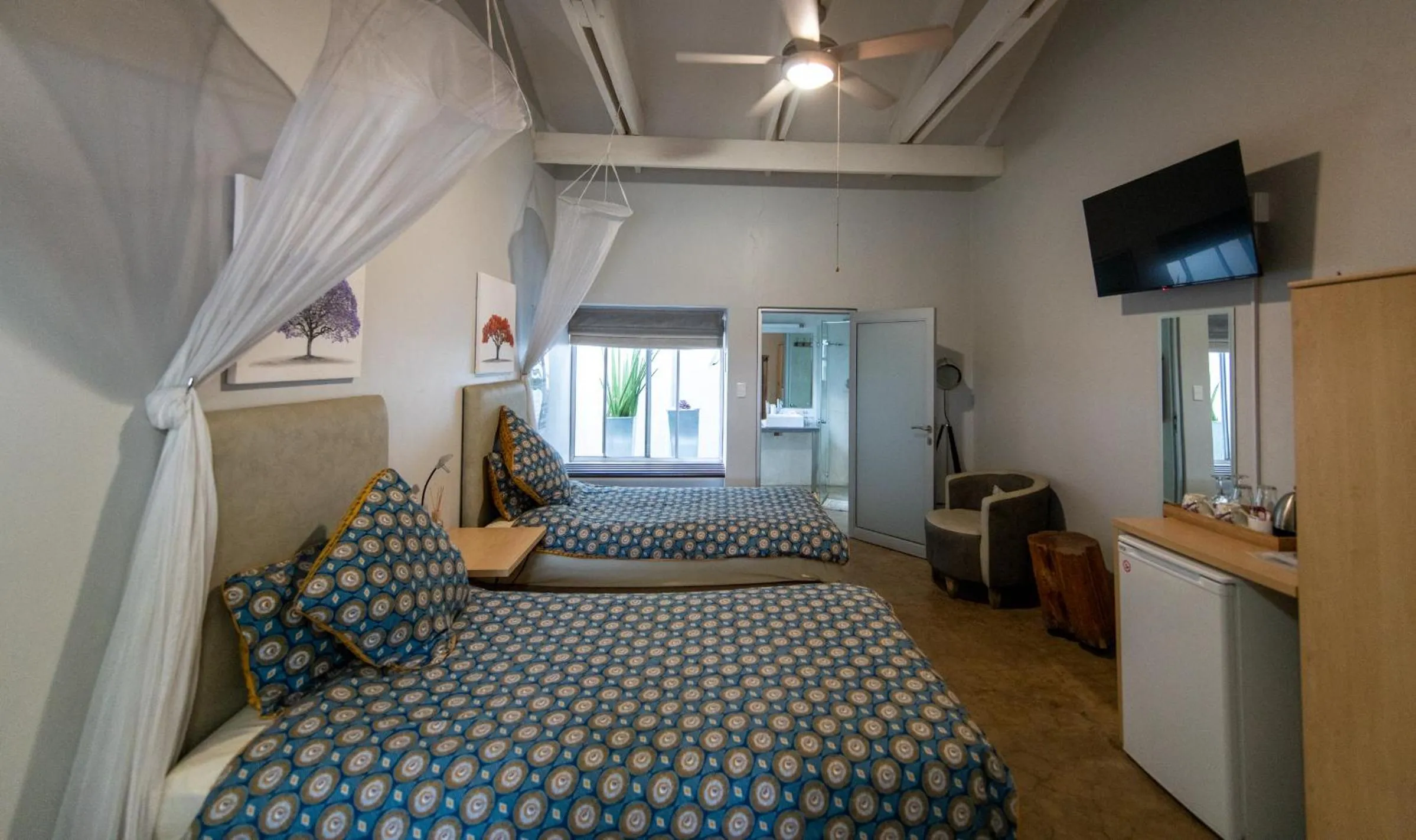 Bed in Vondelhof Guesthouse