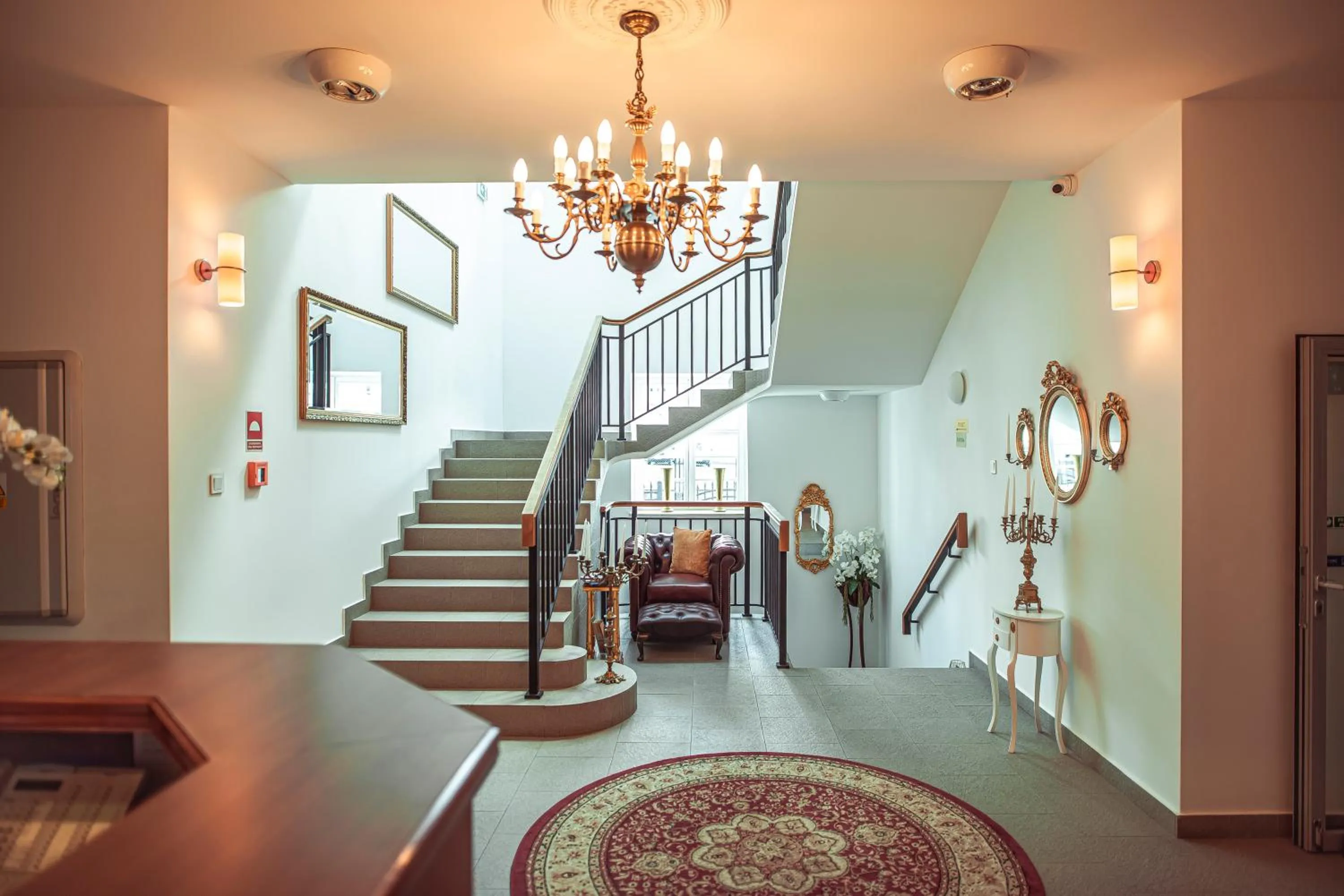 Lobby or reception in Maxim honorujemy bon turystyczny