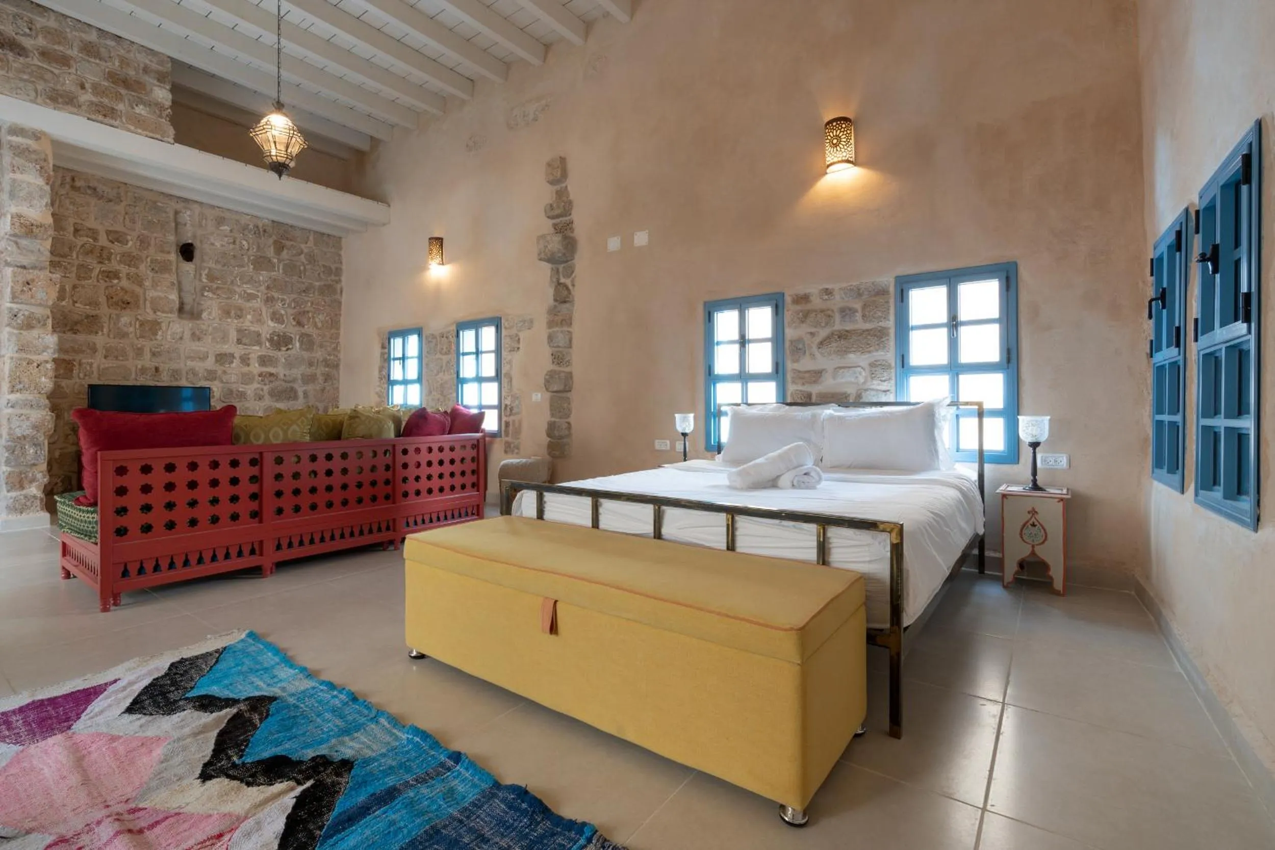 Photo of the whole room, Bed in Arabesque Arts & Residency