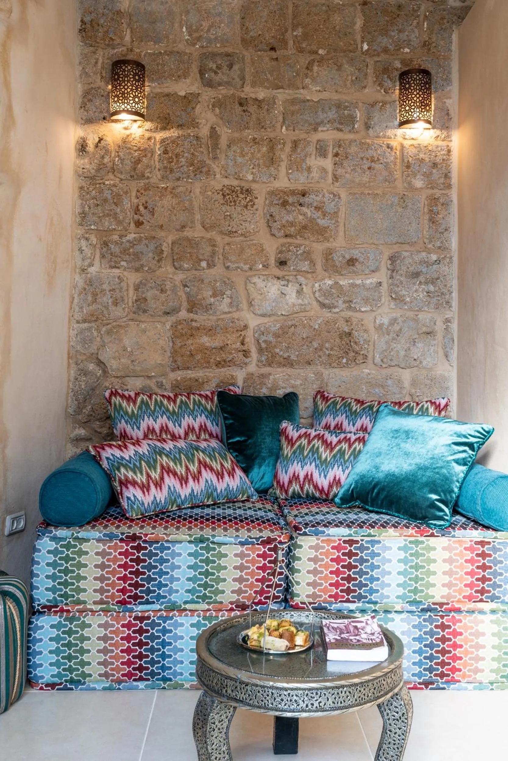 Seating area in Arabesque Arts & Residency