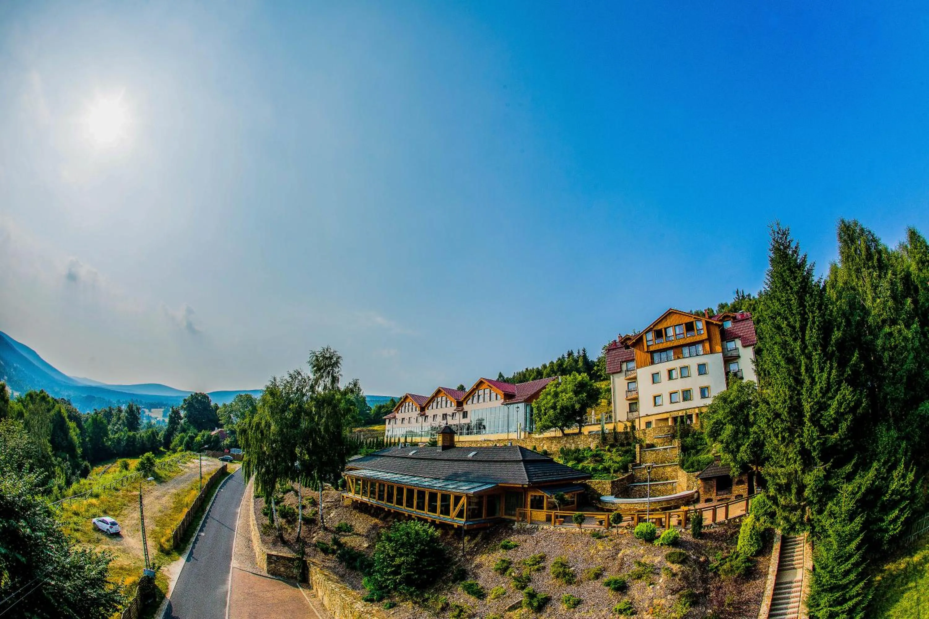 Bird's eye view in Hotel & Medi-Spa Biały Kamień