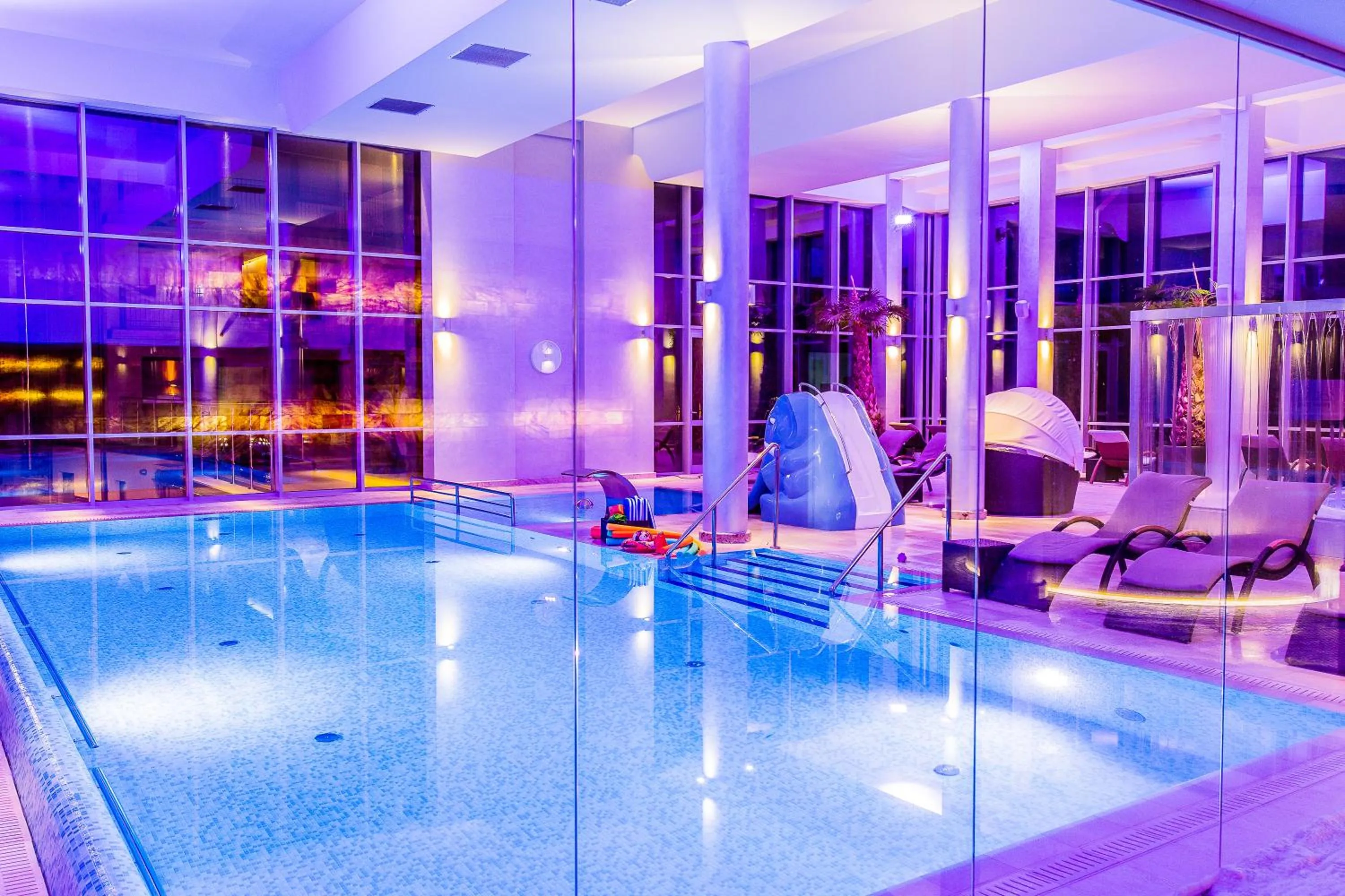 Swimming pool in Hotel & Medi-Spa Biały Kamień