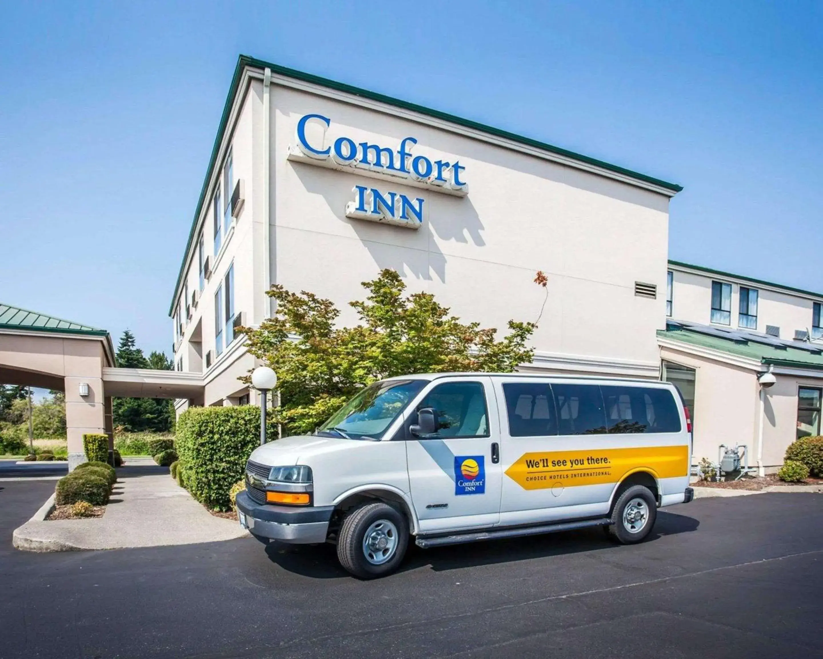 Property building in Comfort Inn Bellingham Property building in Comfort Inn Bellingham