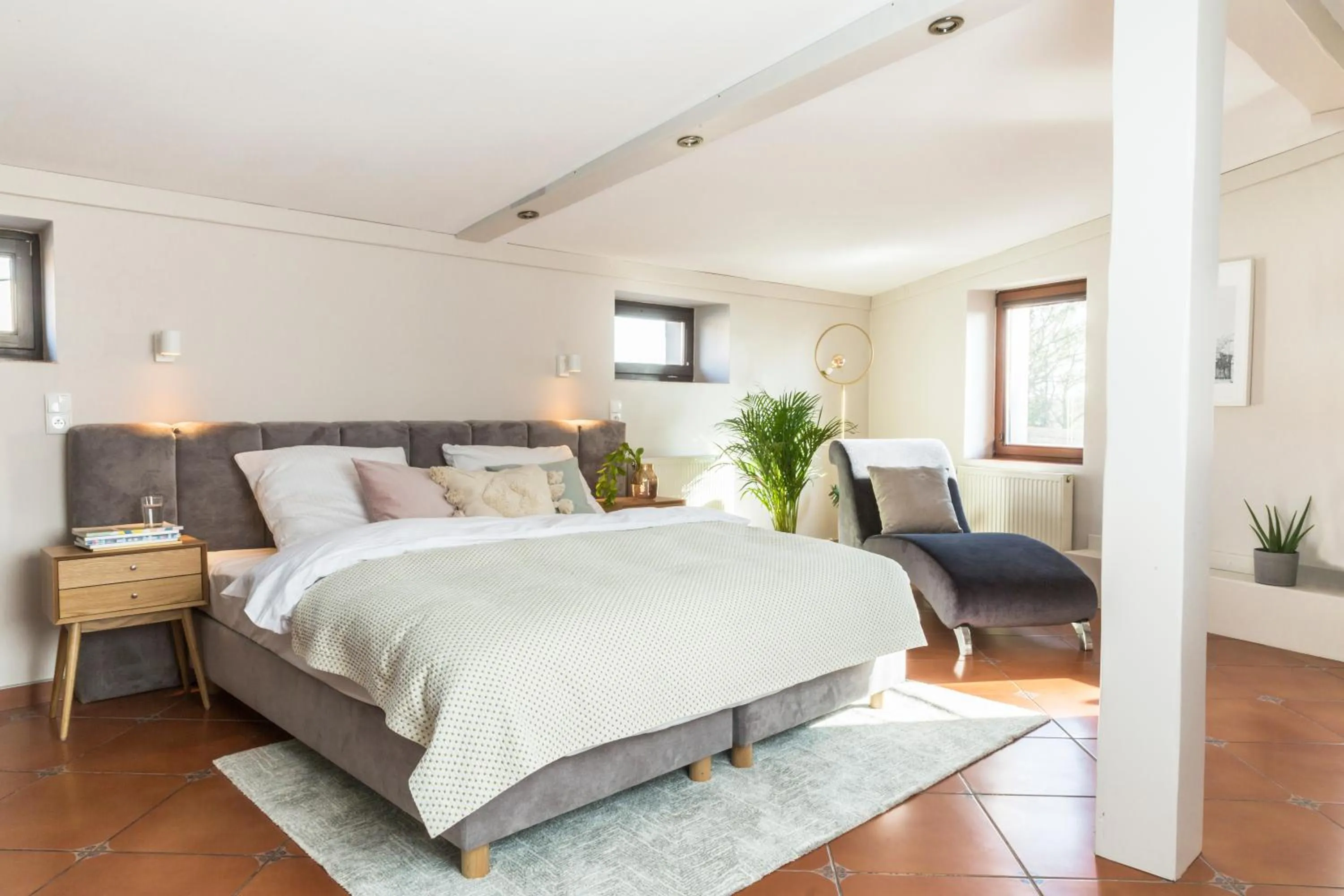 Bed in Hotel Karczma Chełmińska