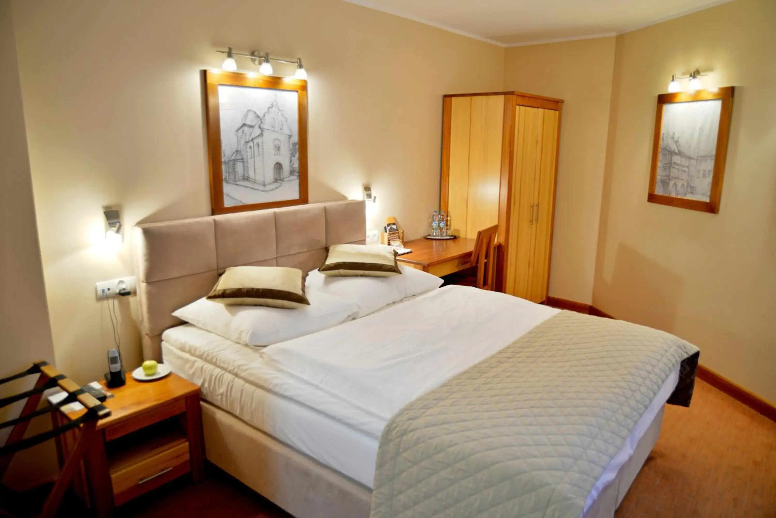 Double Room in Hotel Karczma Chełmińska Double Room in Hotel Karczma Chełmińska