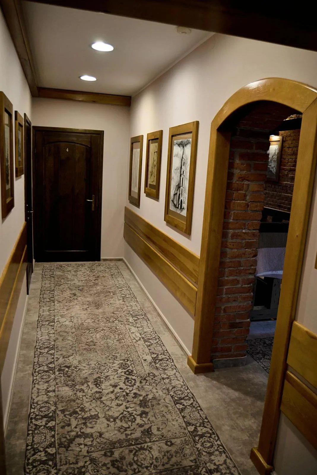 Lobby or reception in Hotel Karczma Chełmińska