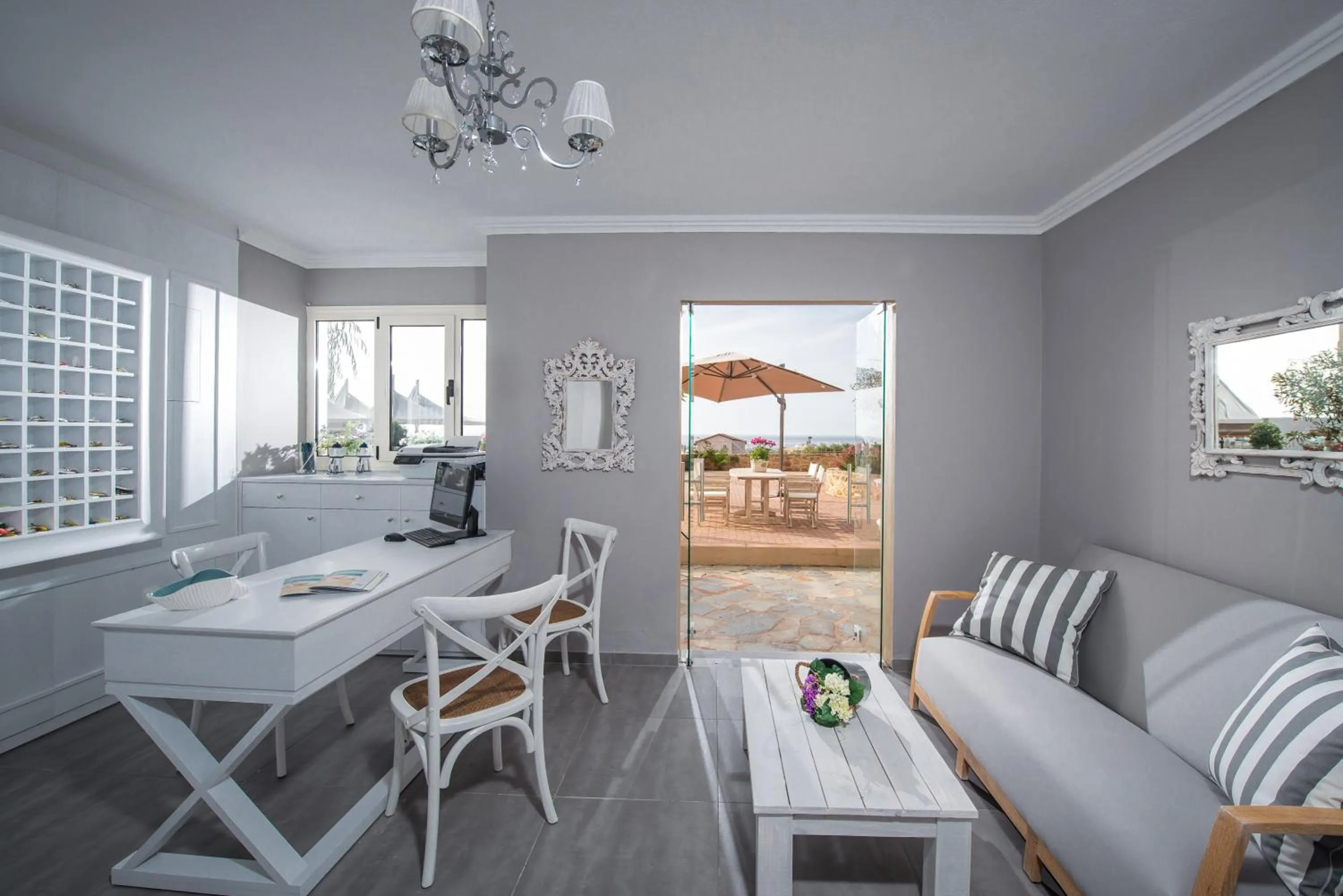 Lobby or reception in Notos Heights Hotel & Suites