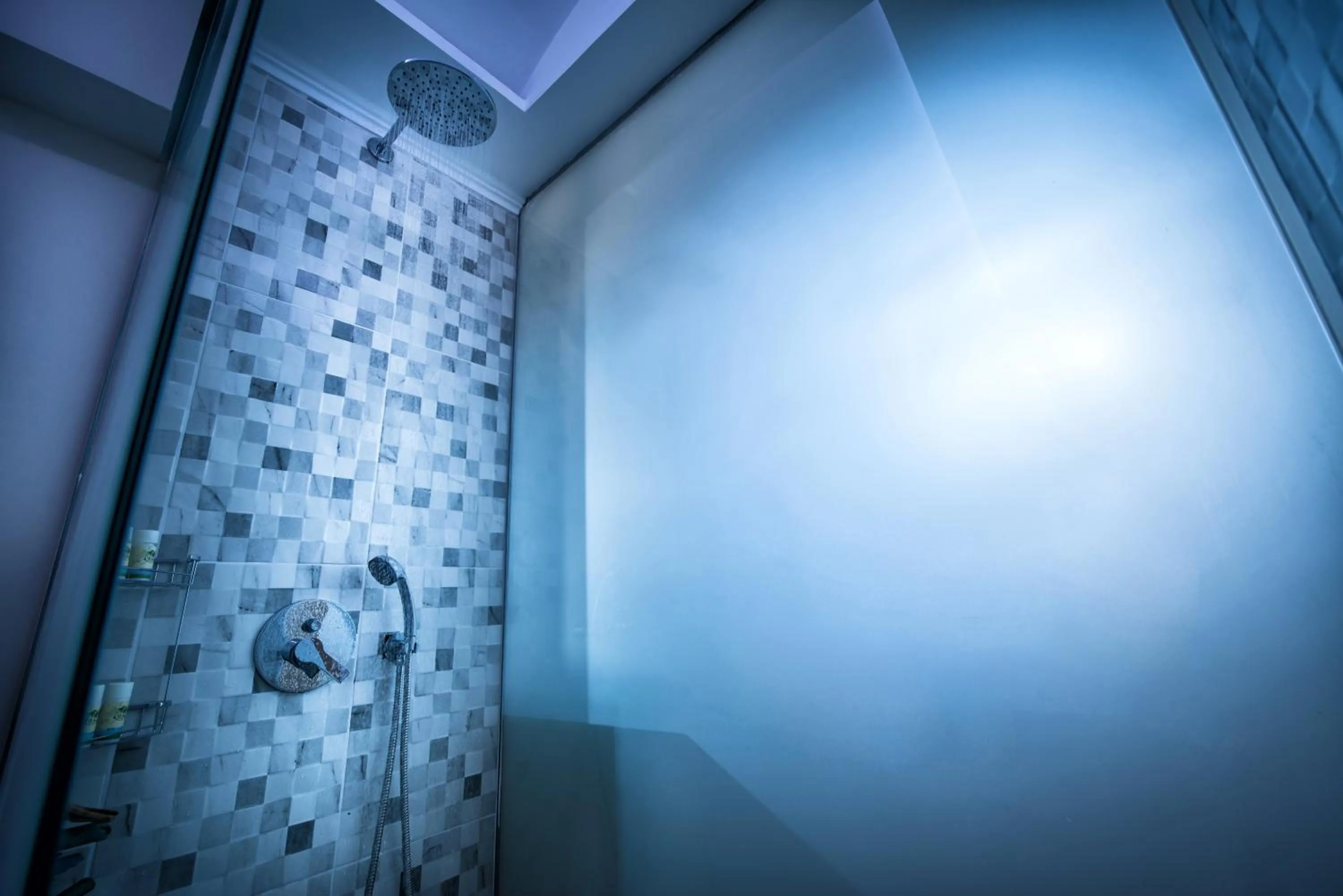 Shower in Notos Heights Hotel & Suites
