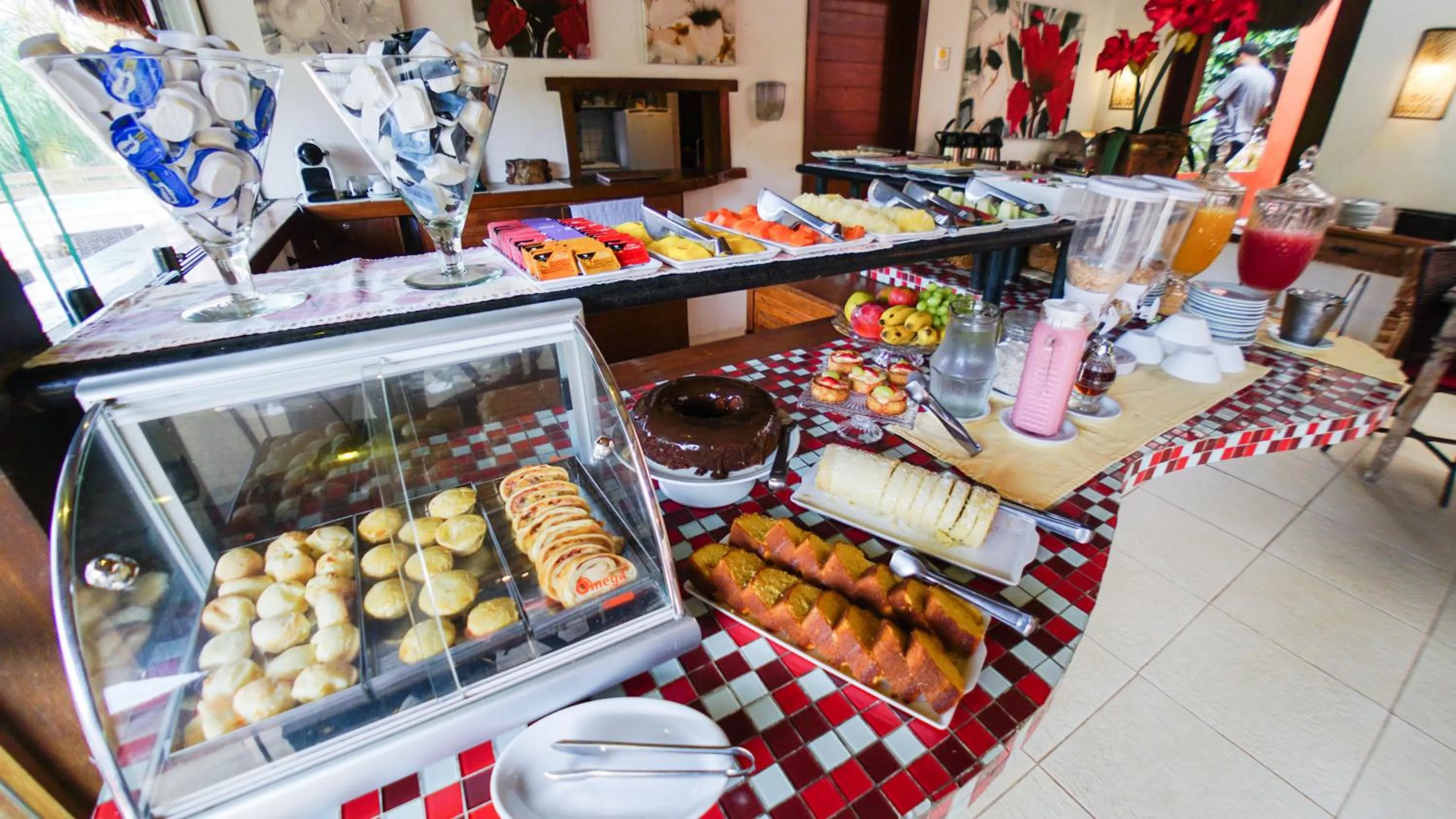 Buffet breakfast in Azeda Boutique Hotel