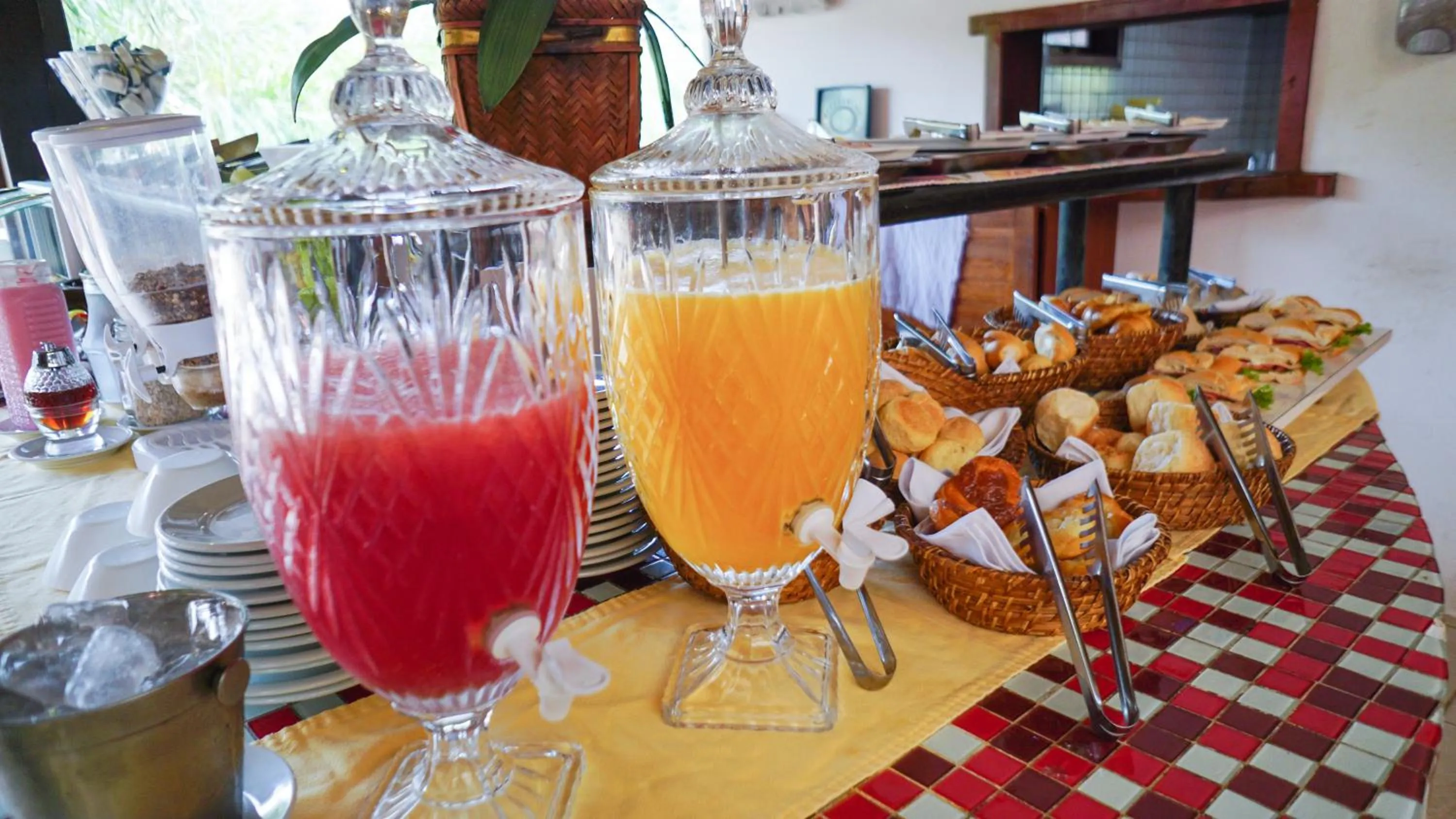 Buffet breakfast in Azeda Boutique Hotel