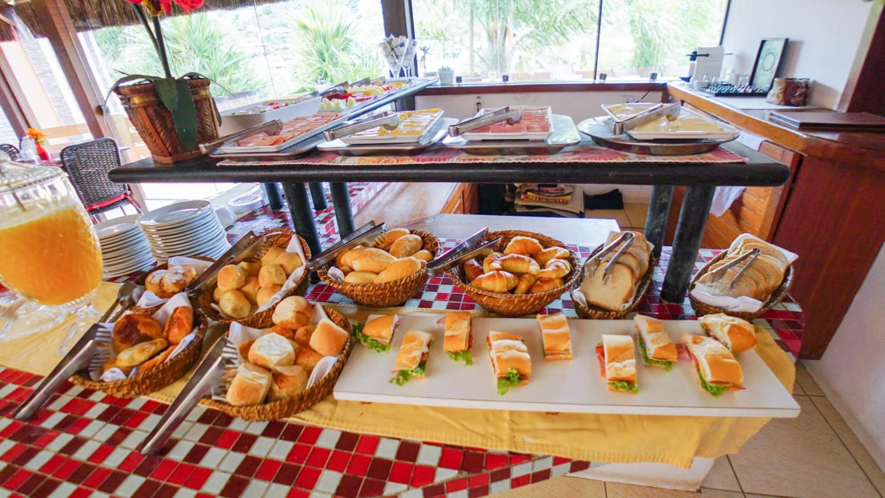 Buffet breakfast in Azeda Boutique Hotel