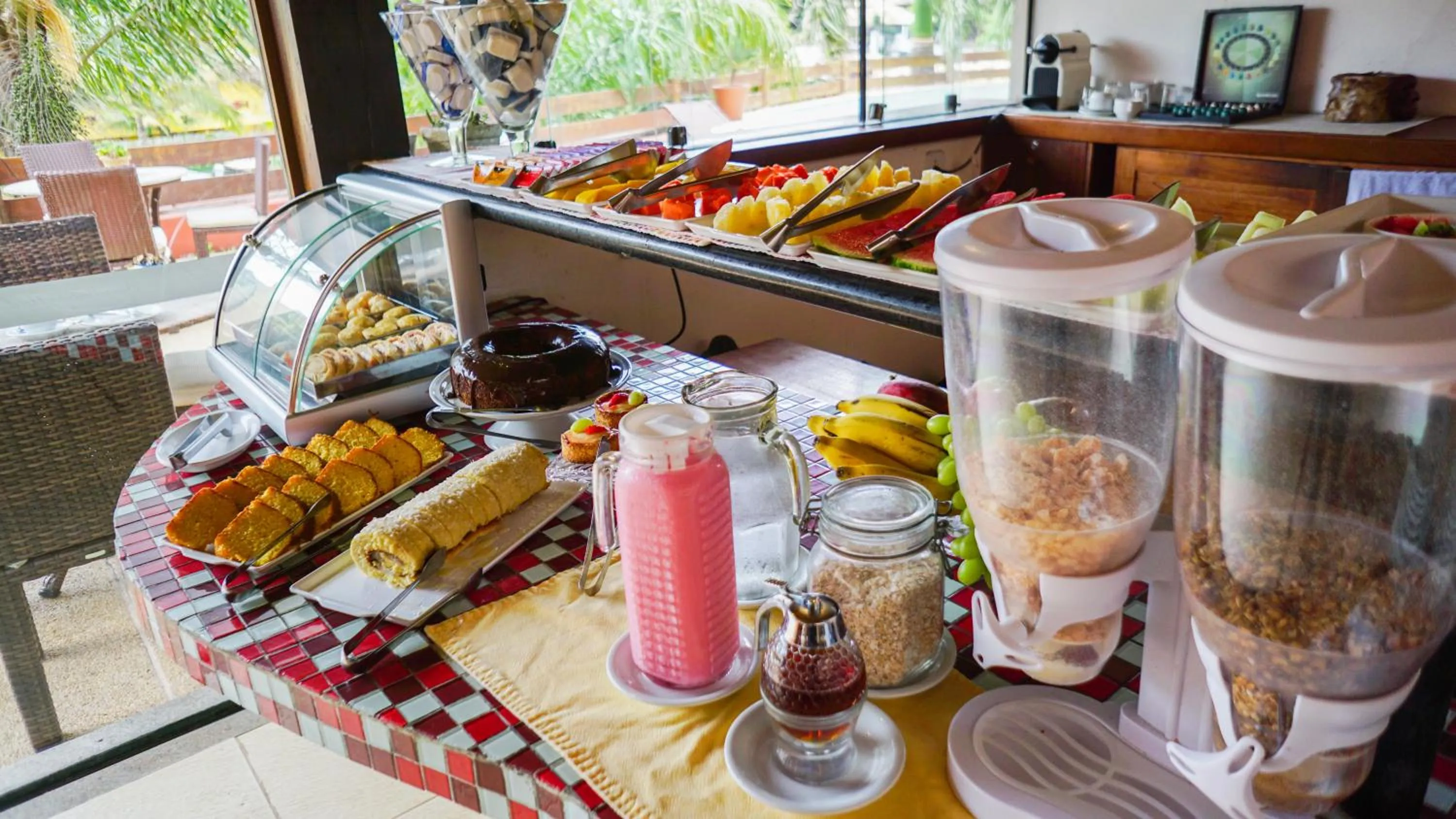 Buffet breakfast in Azeda Boutique Hotel