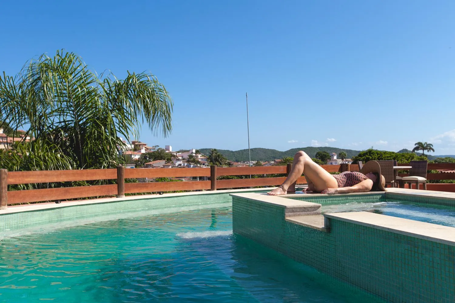 Swimming pool in Azeda Boutique Hotel