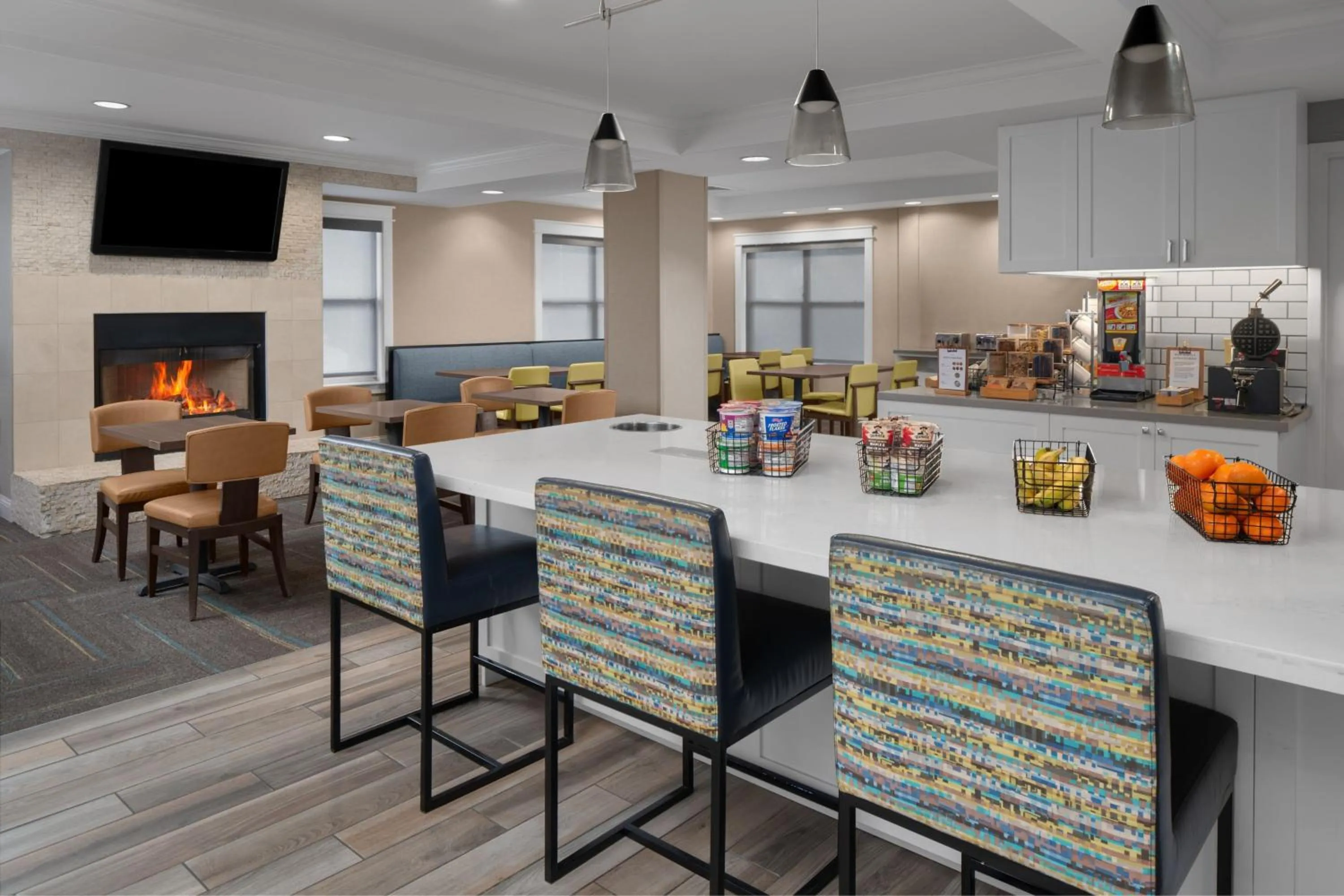 Breakfast in Residence Inn Boston Dedham