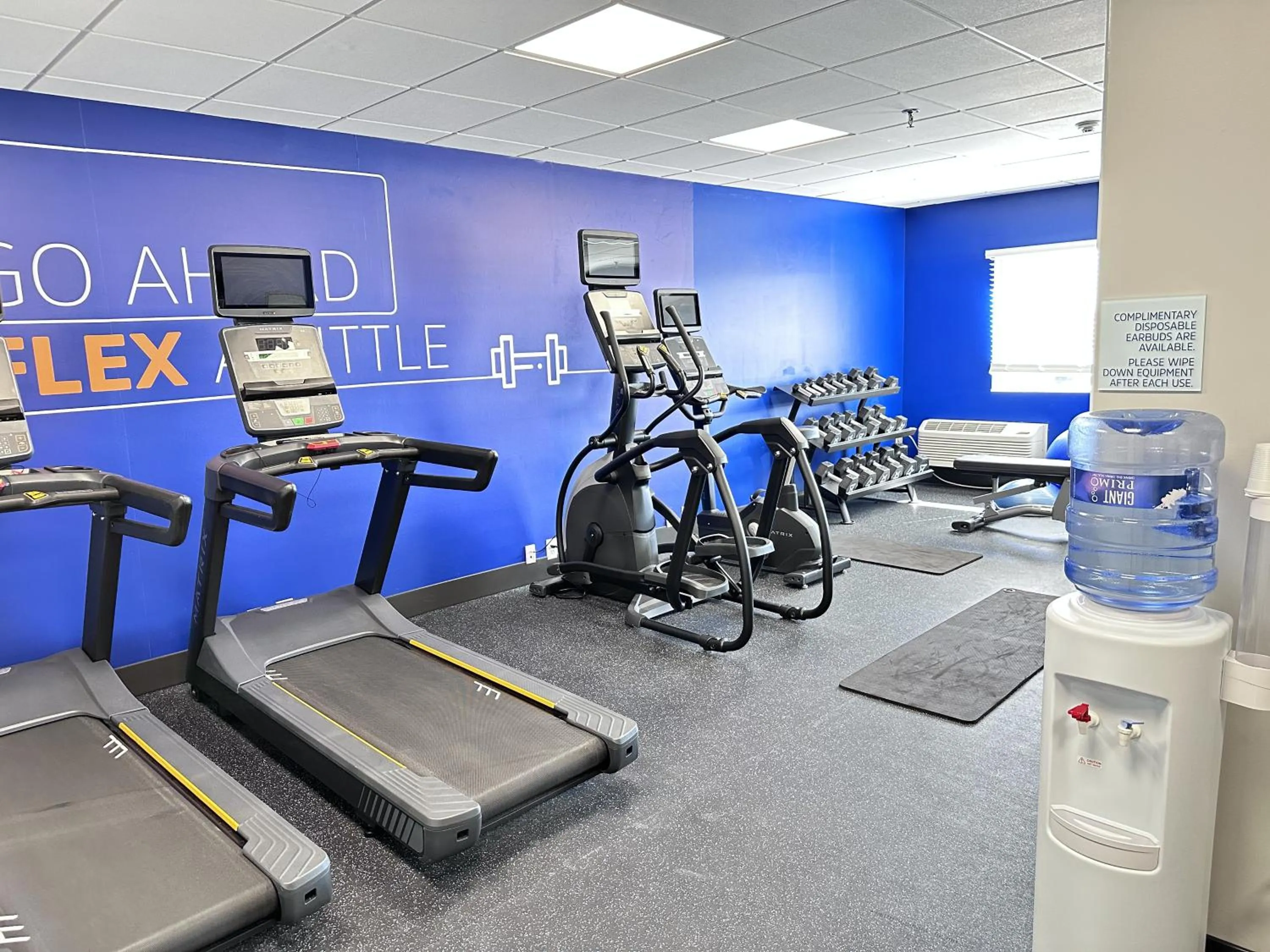 Fitness centre/facilities in Holiday Inn Express Big Rapids by IHG
