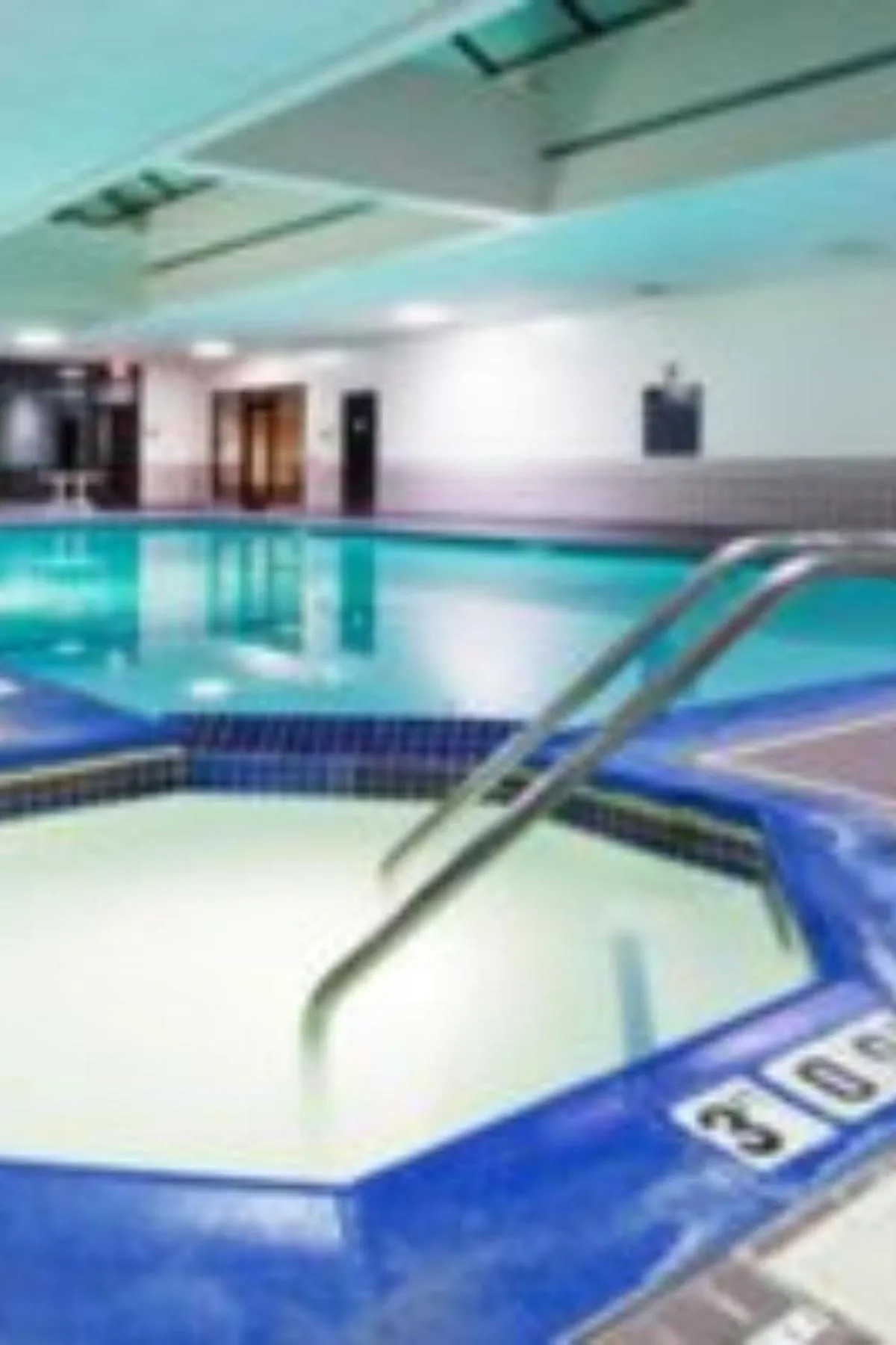 Swimming pool in Holiday Inn Express Big Rapids by IHG