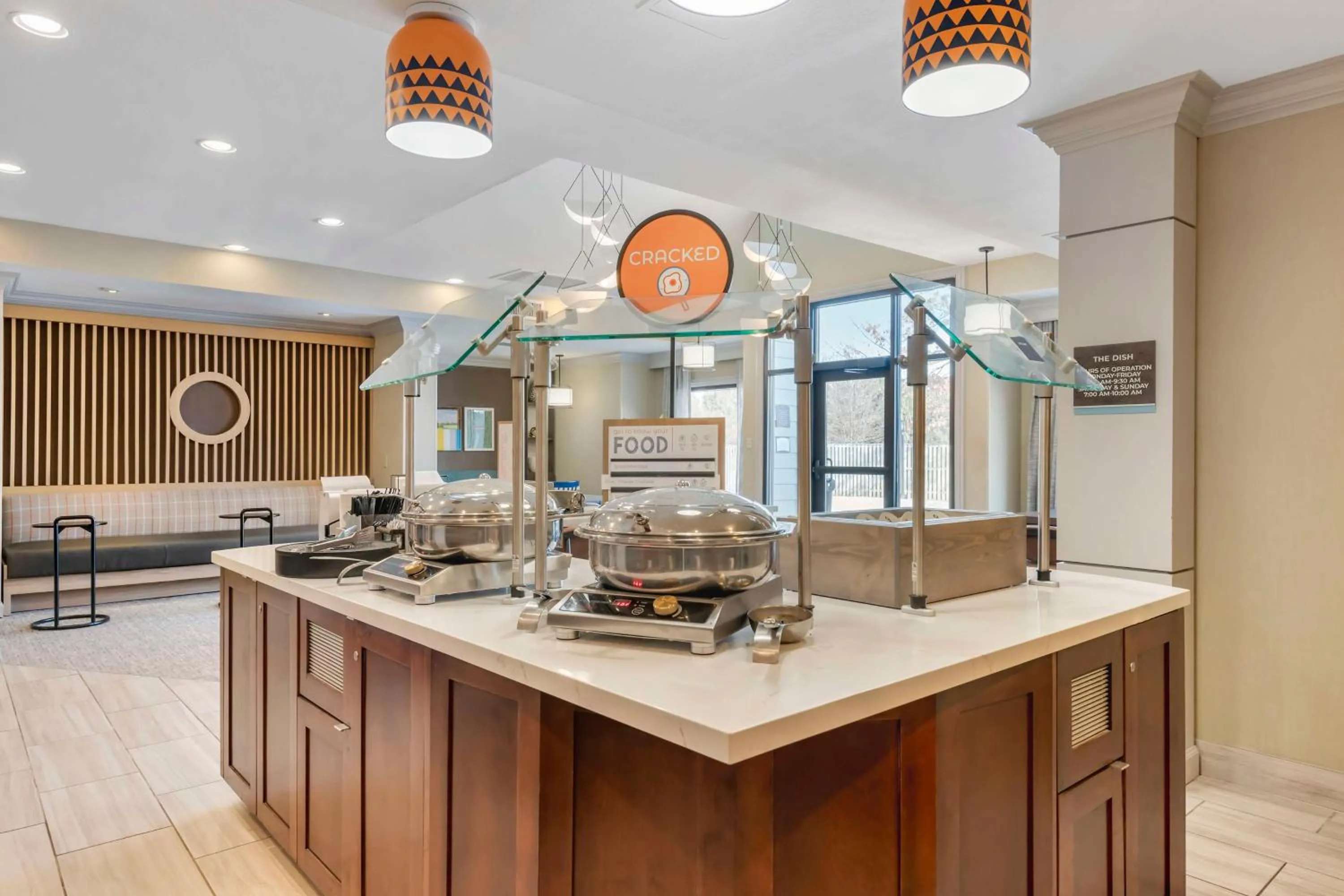 Breakfast in Sonesta ES Suites Dulles Airport