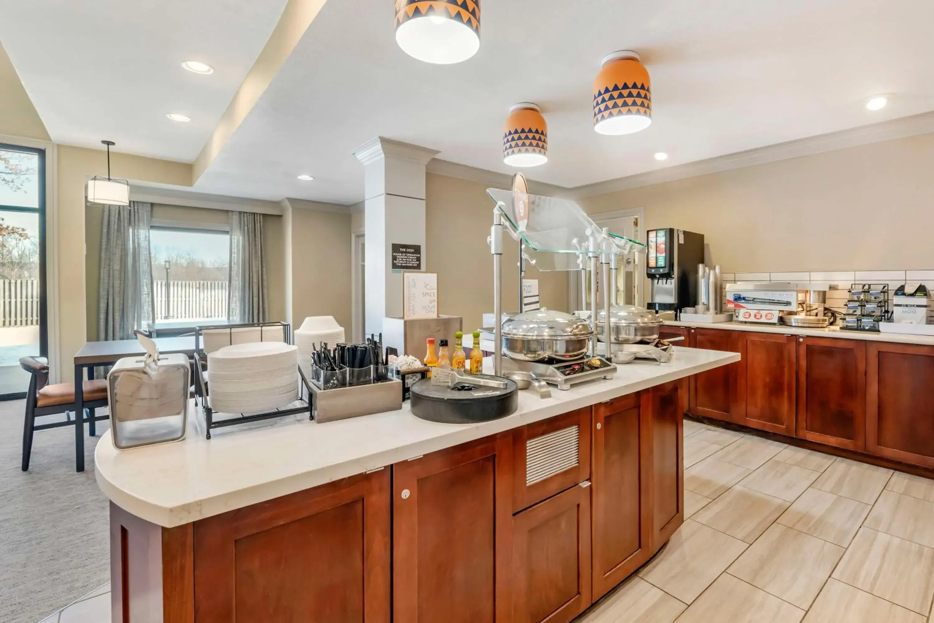 Breakfast in Sonesta ES Suites Dulles Airport Breakfast in Sonesta ES Suites Dulles Airport