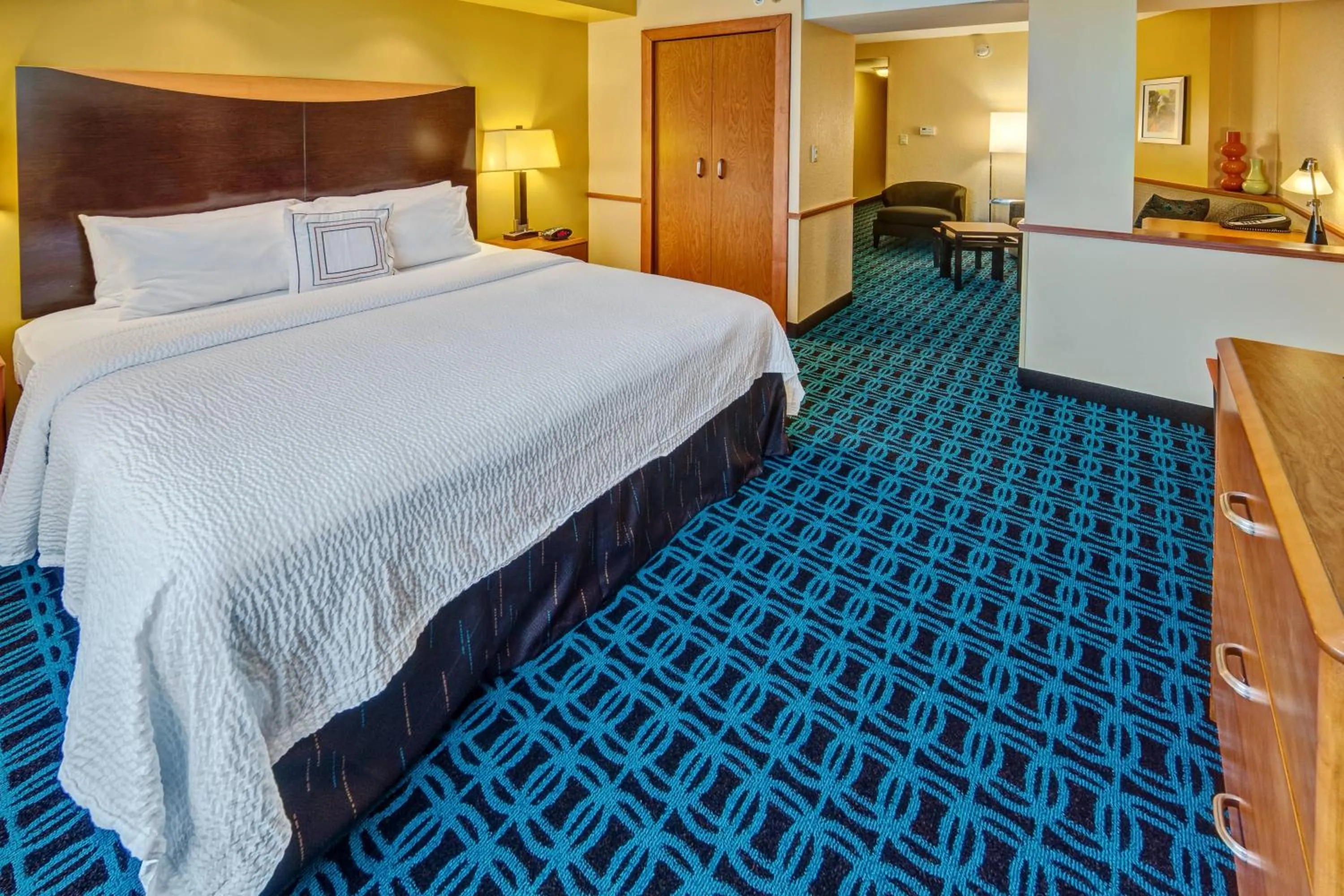 Bedroom, Bed in Fairfield Inn and Suites by Marriott Naples