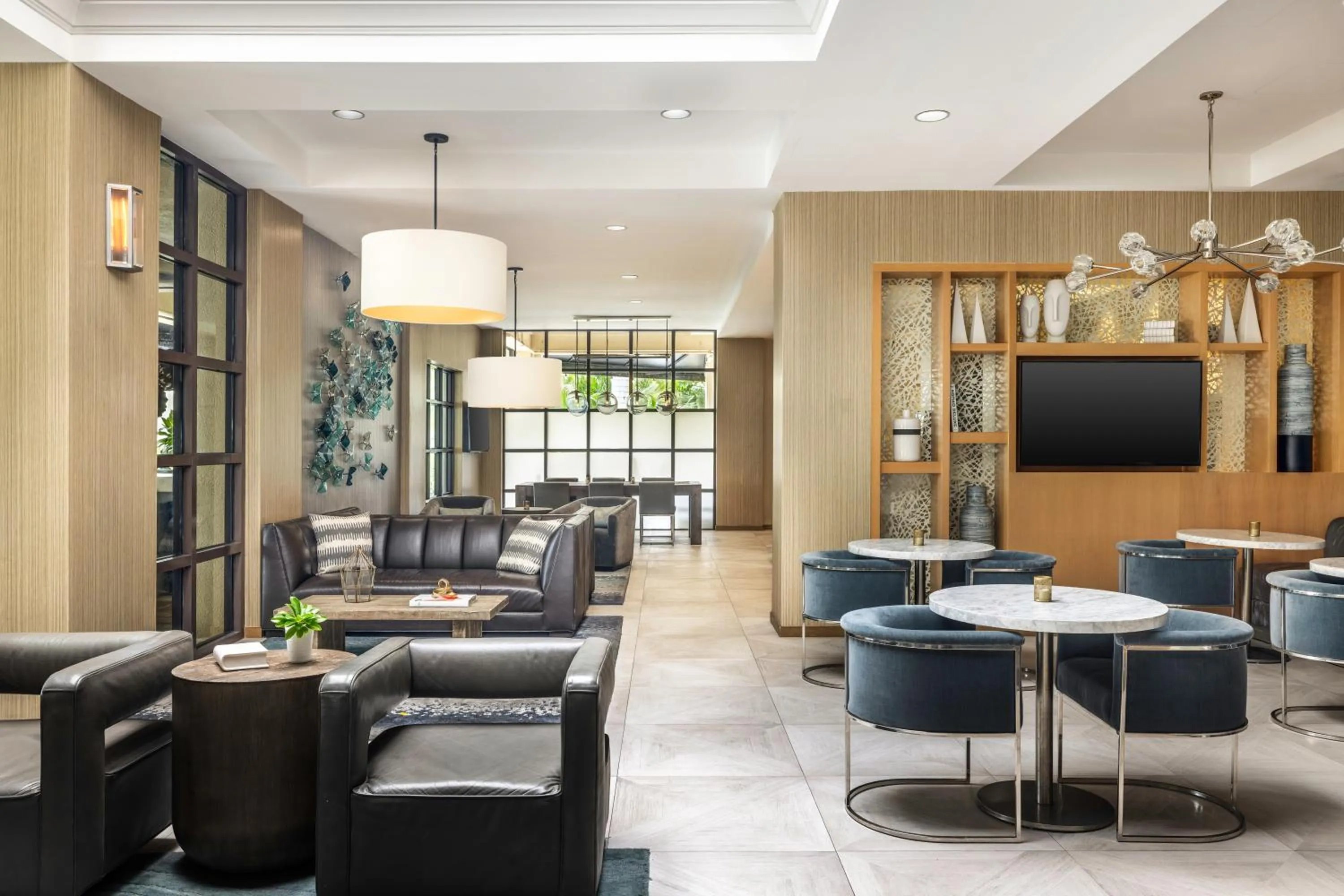 Lounge or bar in Boca Raton Marriott at Boca Center