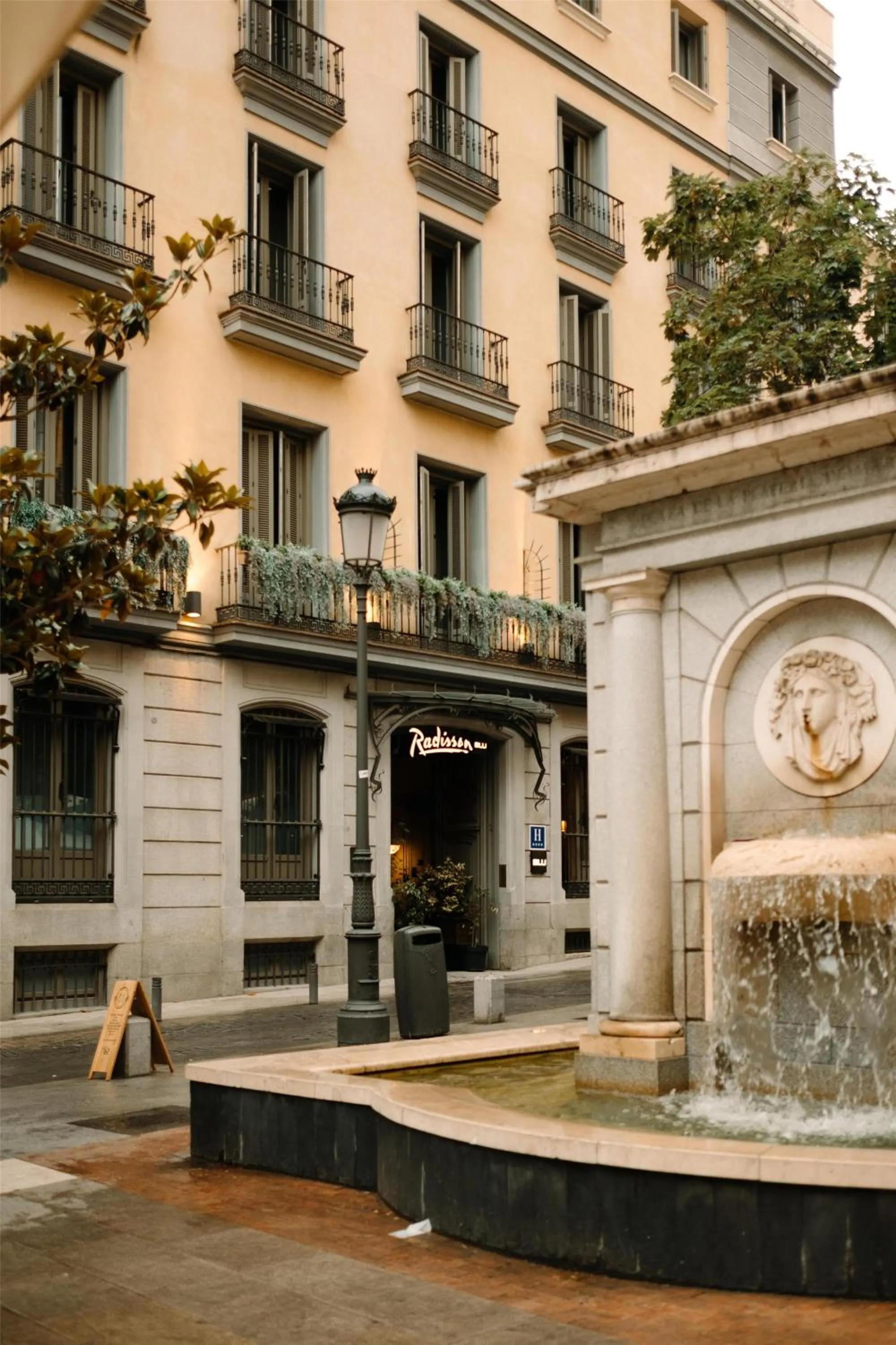 Property building in Radisson Blu Hotel, Madrid Prado