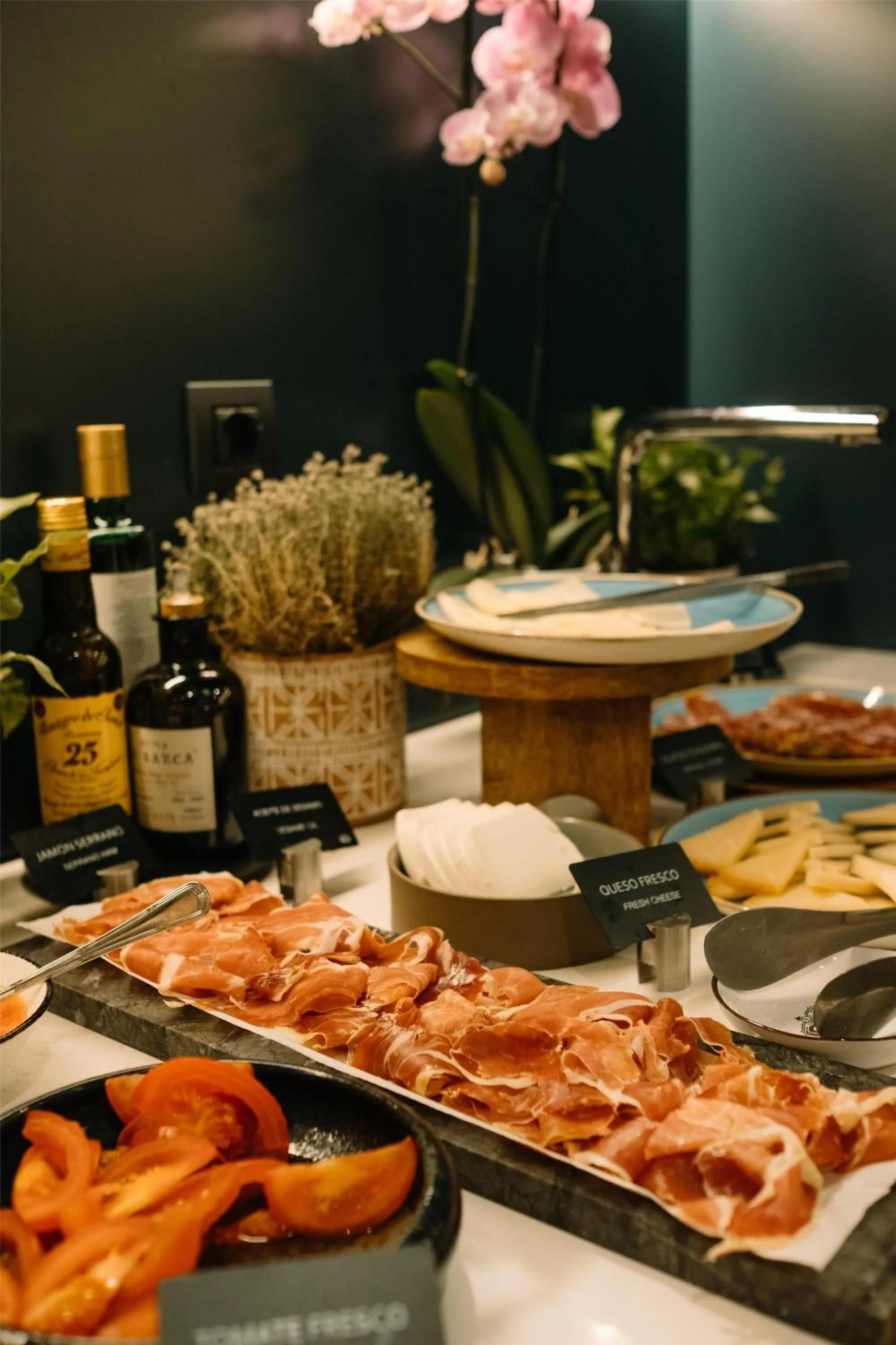 Breakfast in Radisson Blu Hotel, Madrid Prado