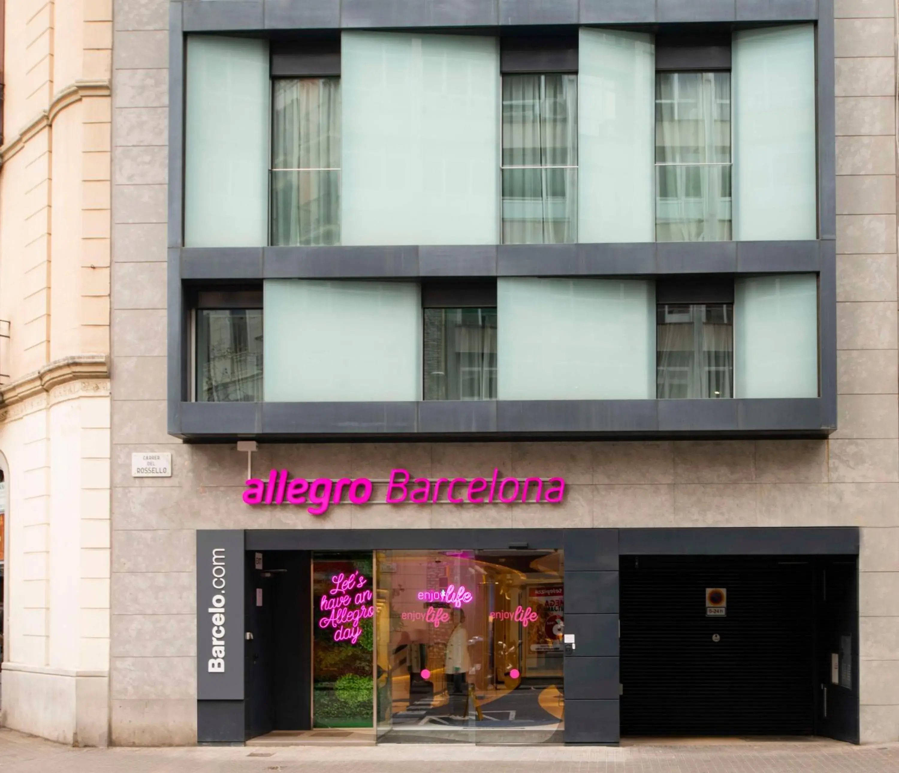 Property building in Allegro Barcelona Property building in Allegro Barcelona