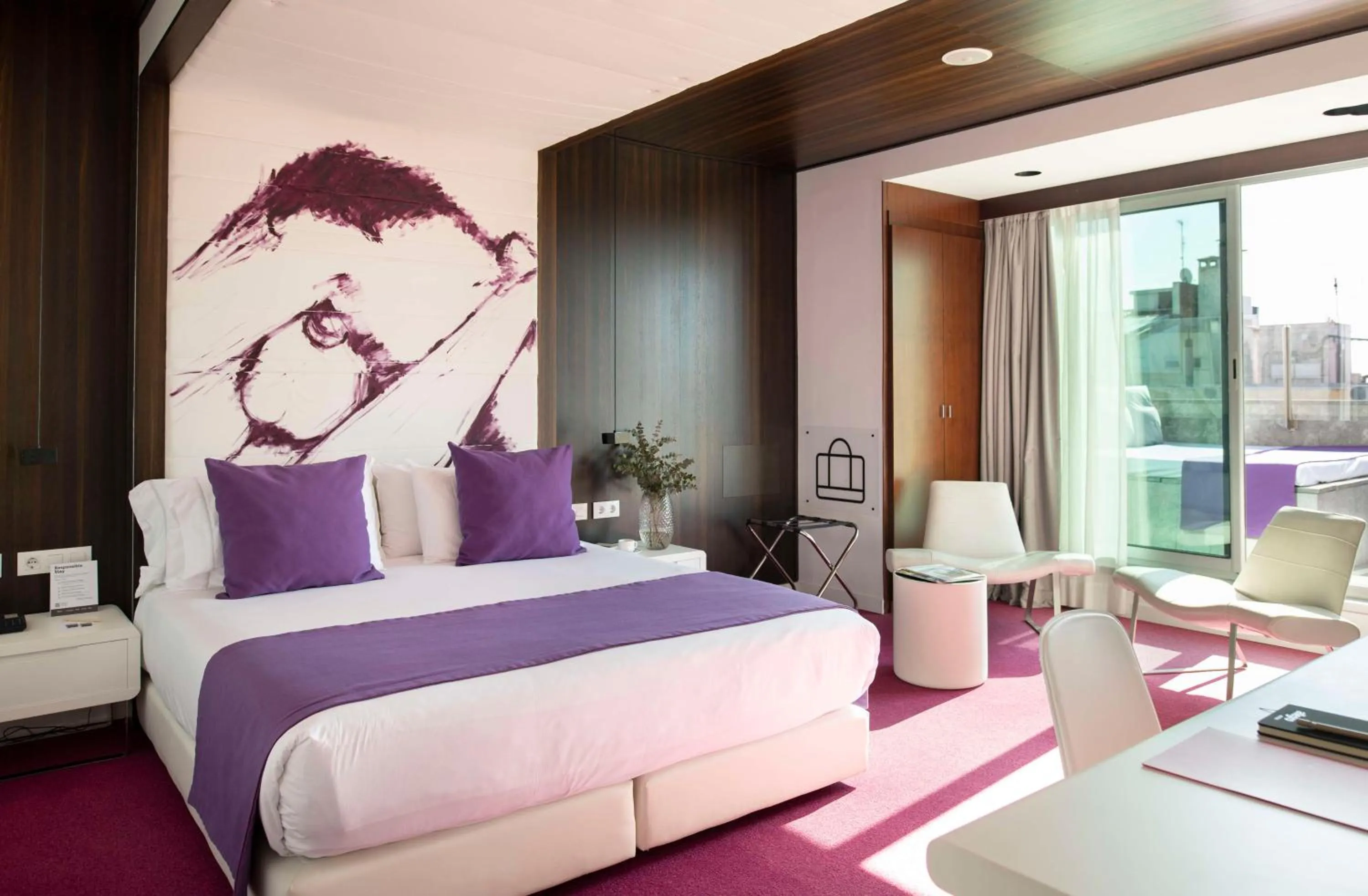 Bedroom, Bed in Allegro Barcelona