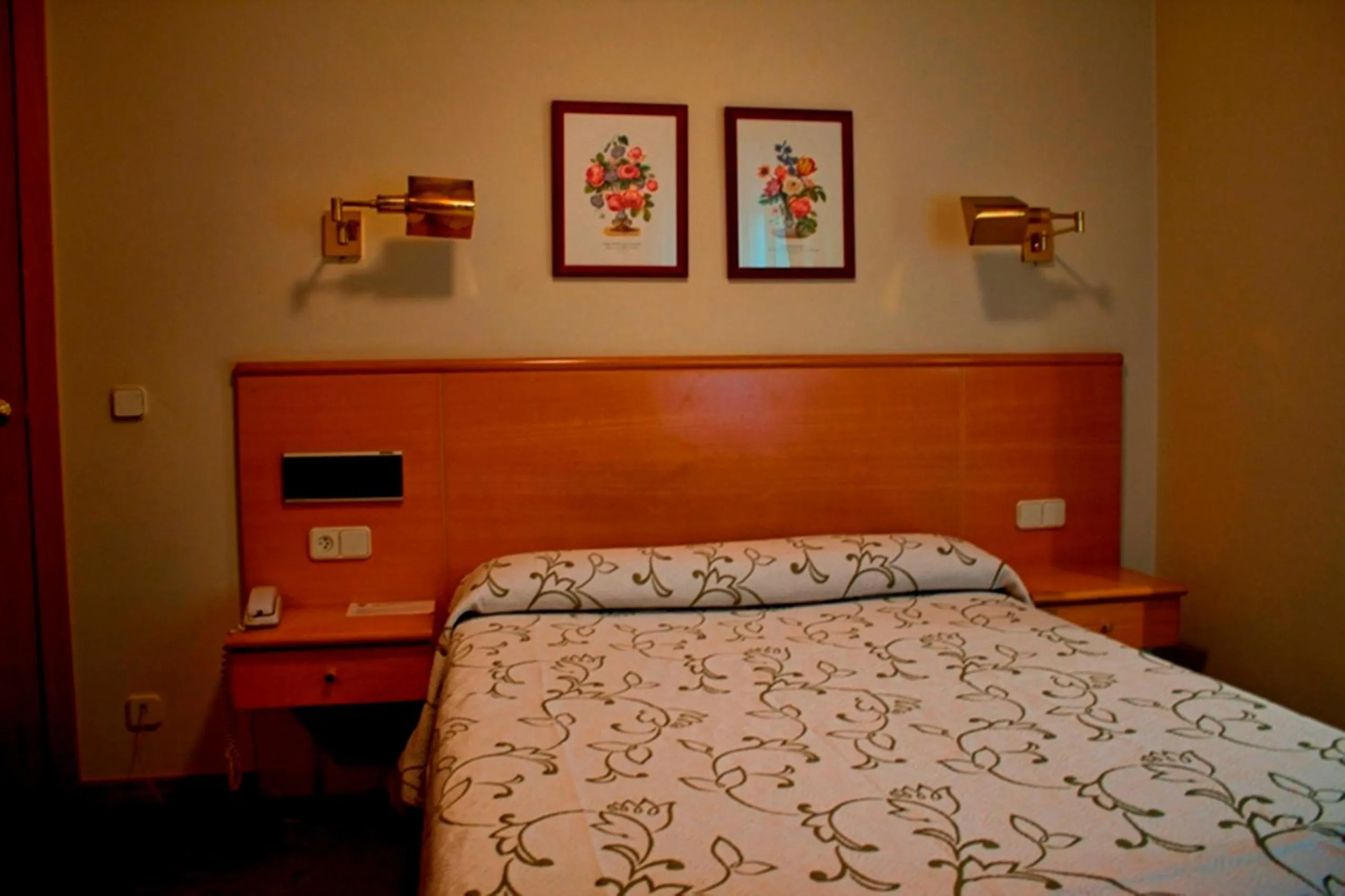 Bed in Hotel Ramos