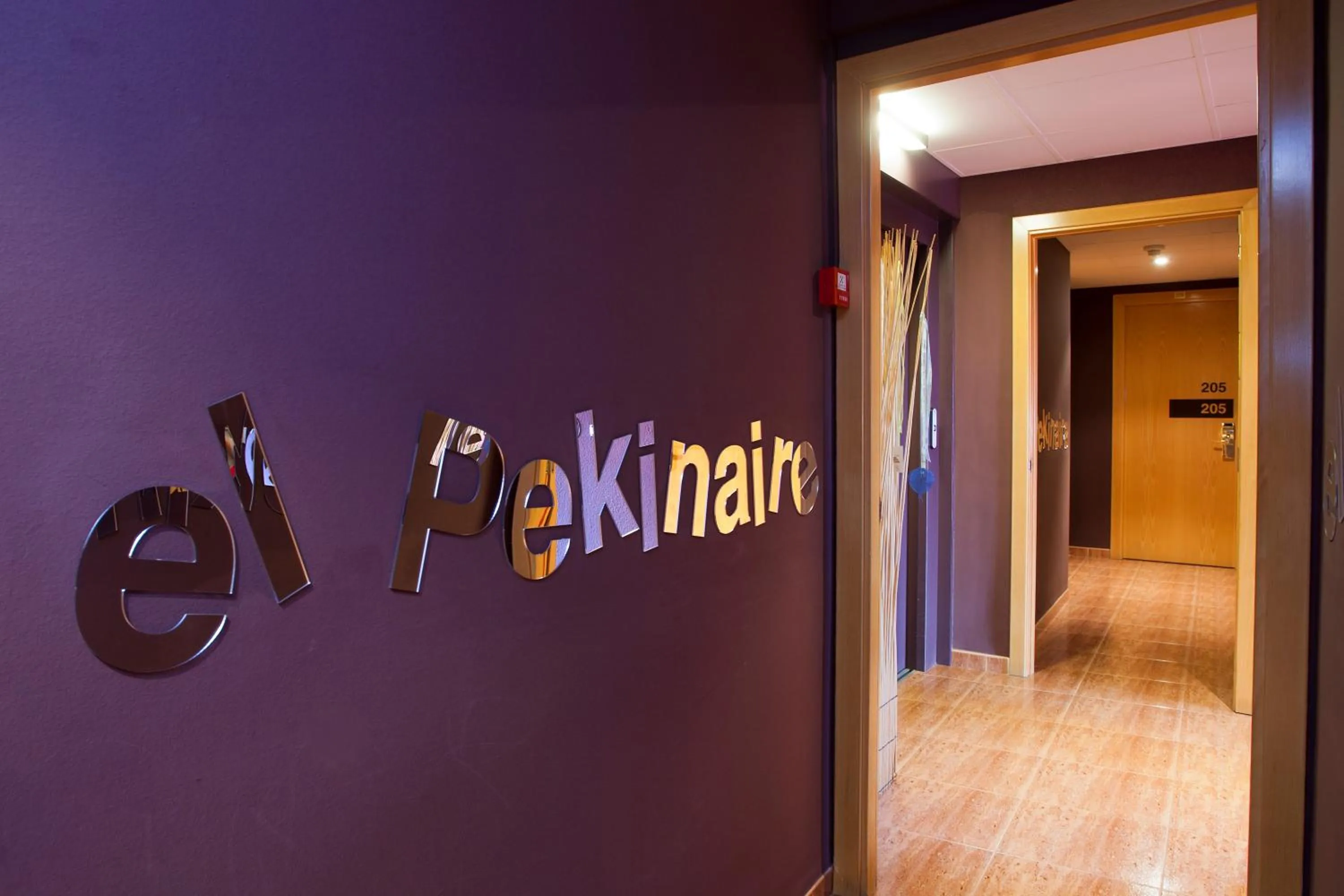 Decorative detail in Bed and Breakfast El Pekinaire