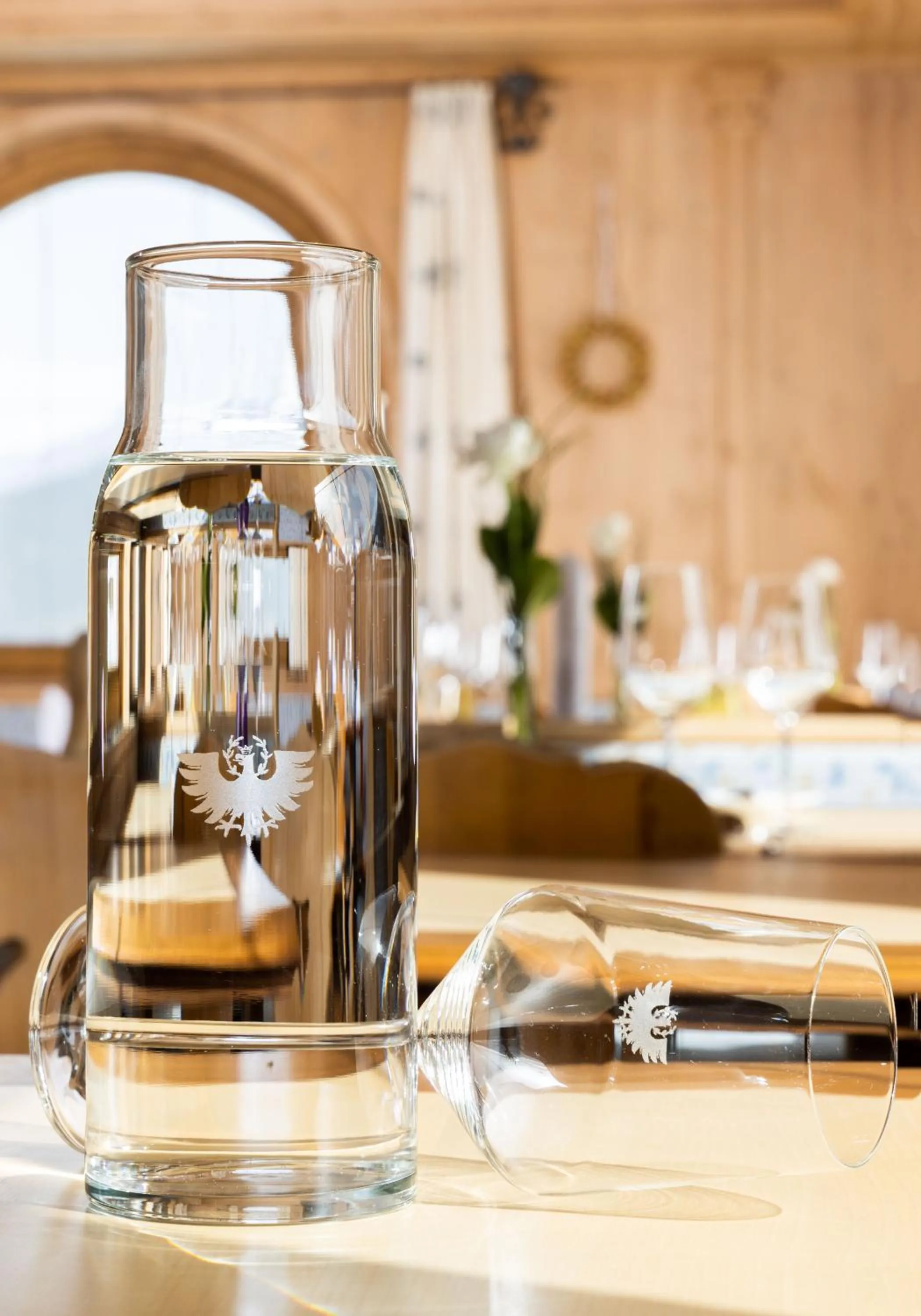 Decorative detail in Alpenhotel Tirol