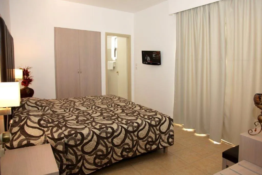 Bed in Rodos Star Hotel