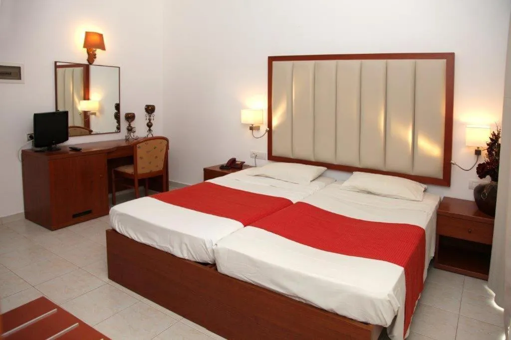 Bed in Rodos Star Hotel