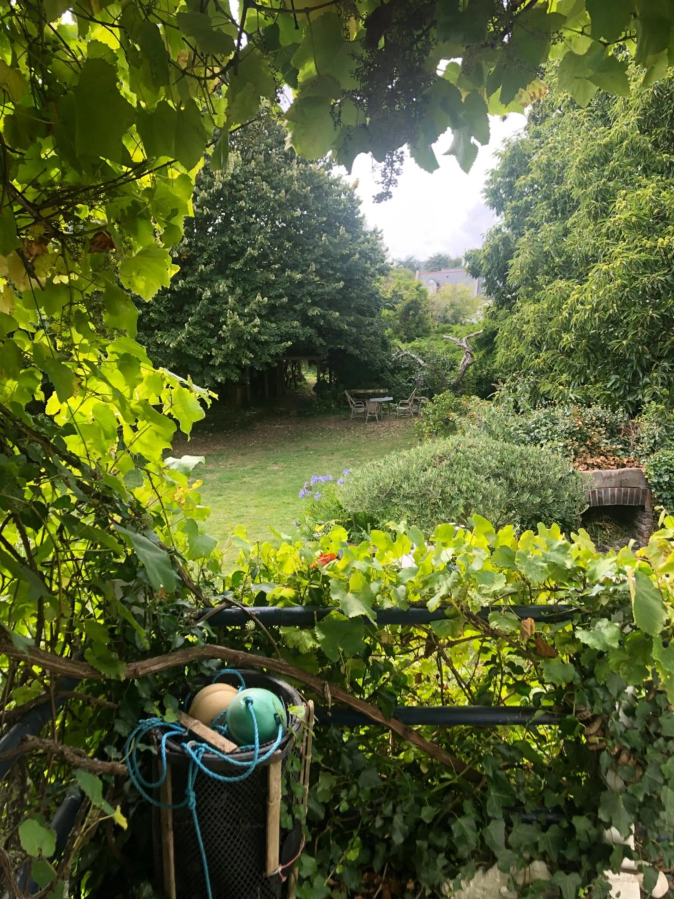 Garden view in L'écume de mer