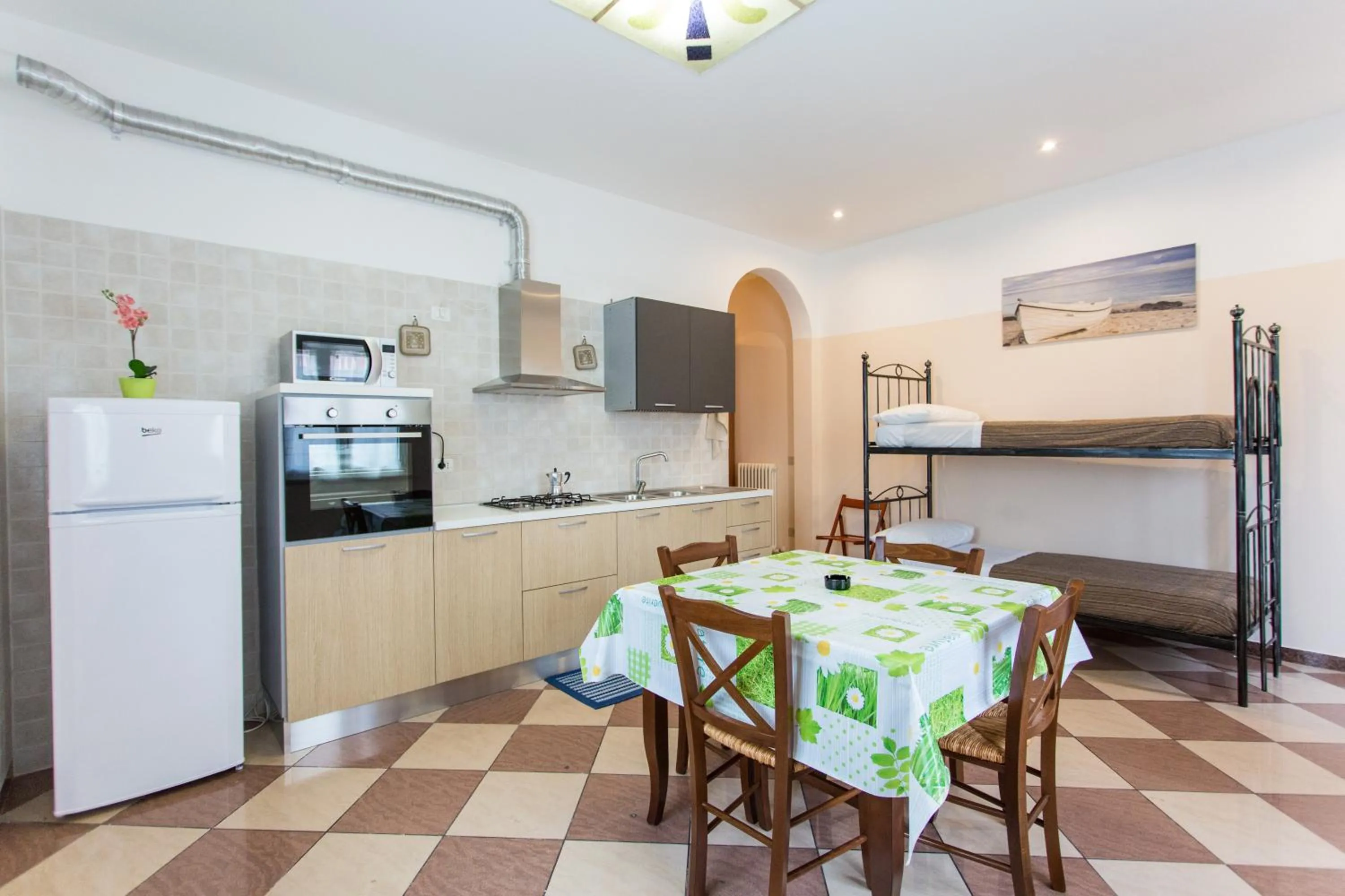 Kitchen or kitchenette in Residence Kimba