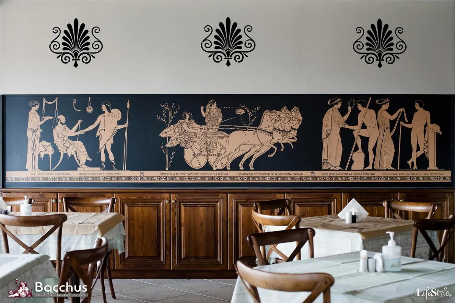 Restaurant/places to eat in Bacchus