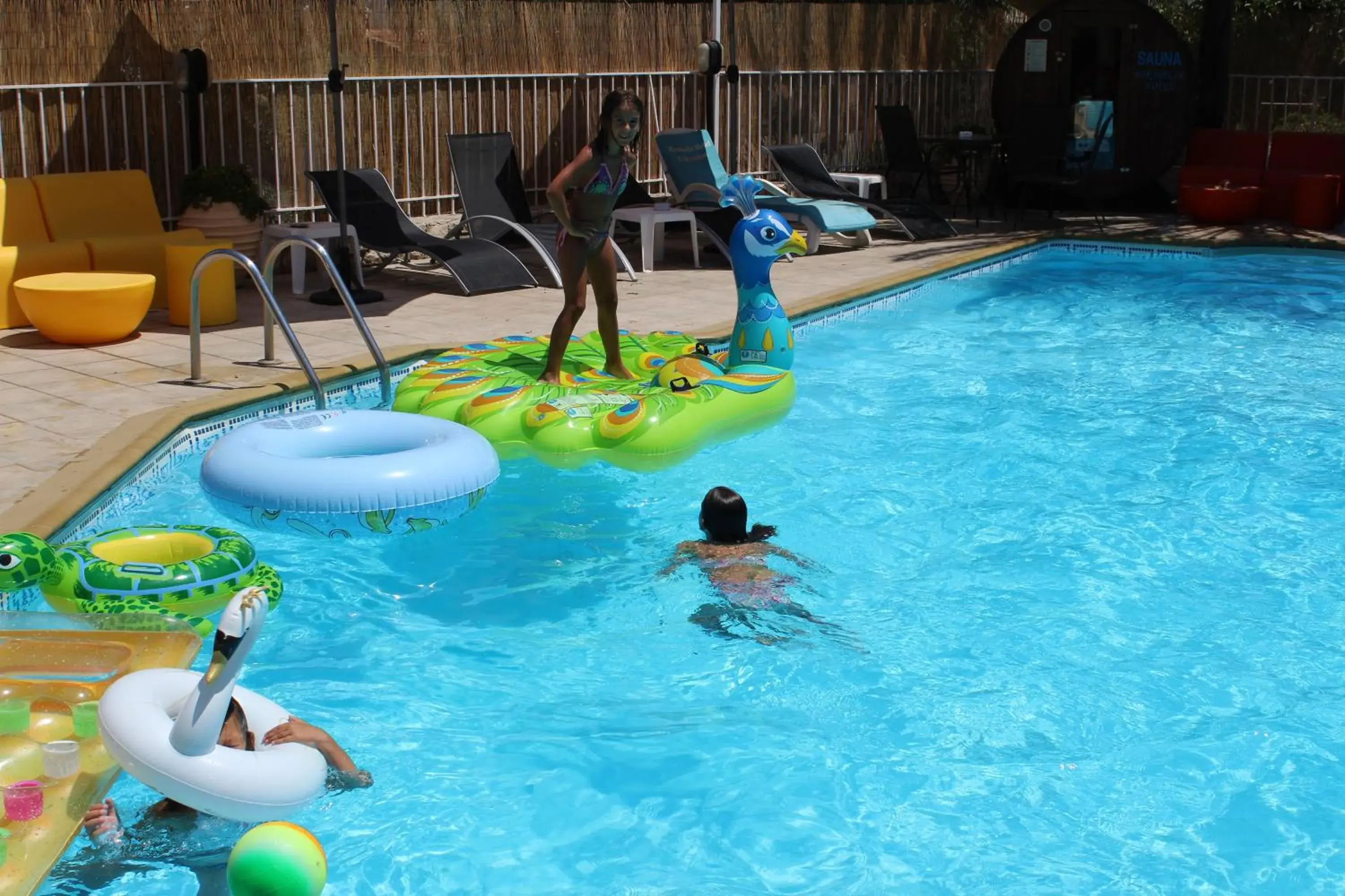 Swimming pool in Mirabelle Hotel Swimming pool in Mirabelle Hotel