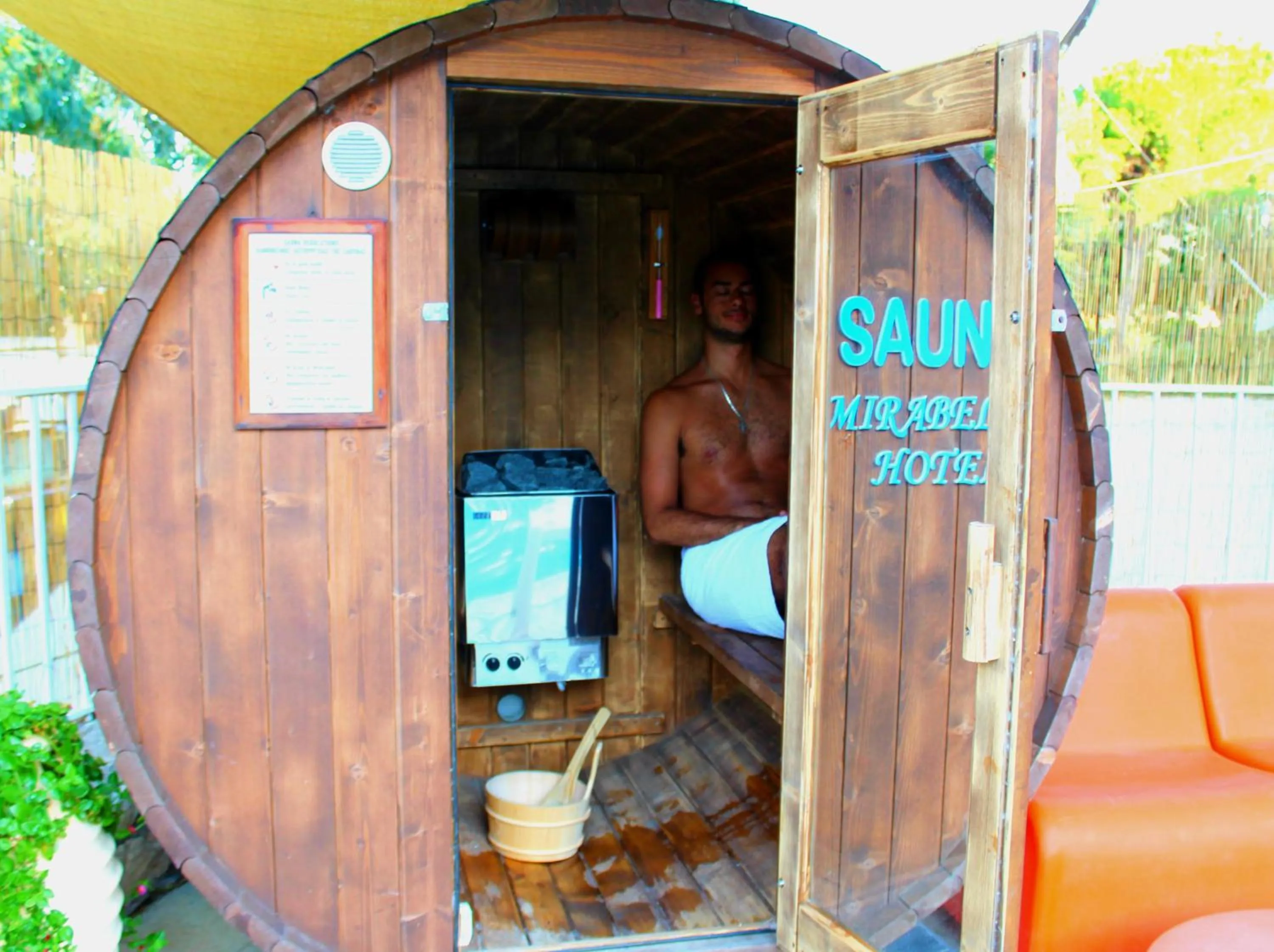 Sauna in Mirabelle Hotel